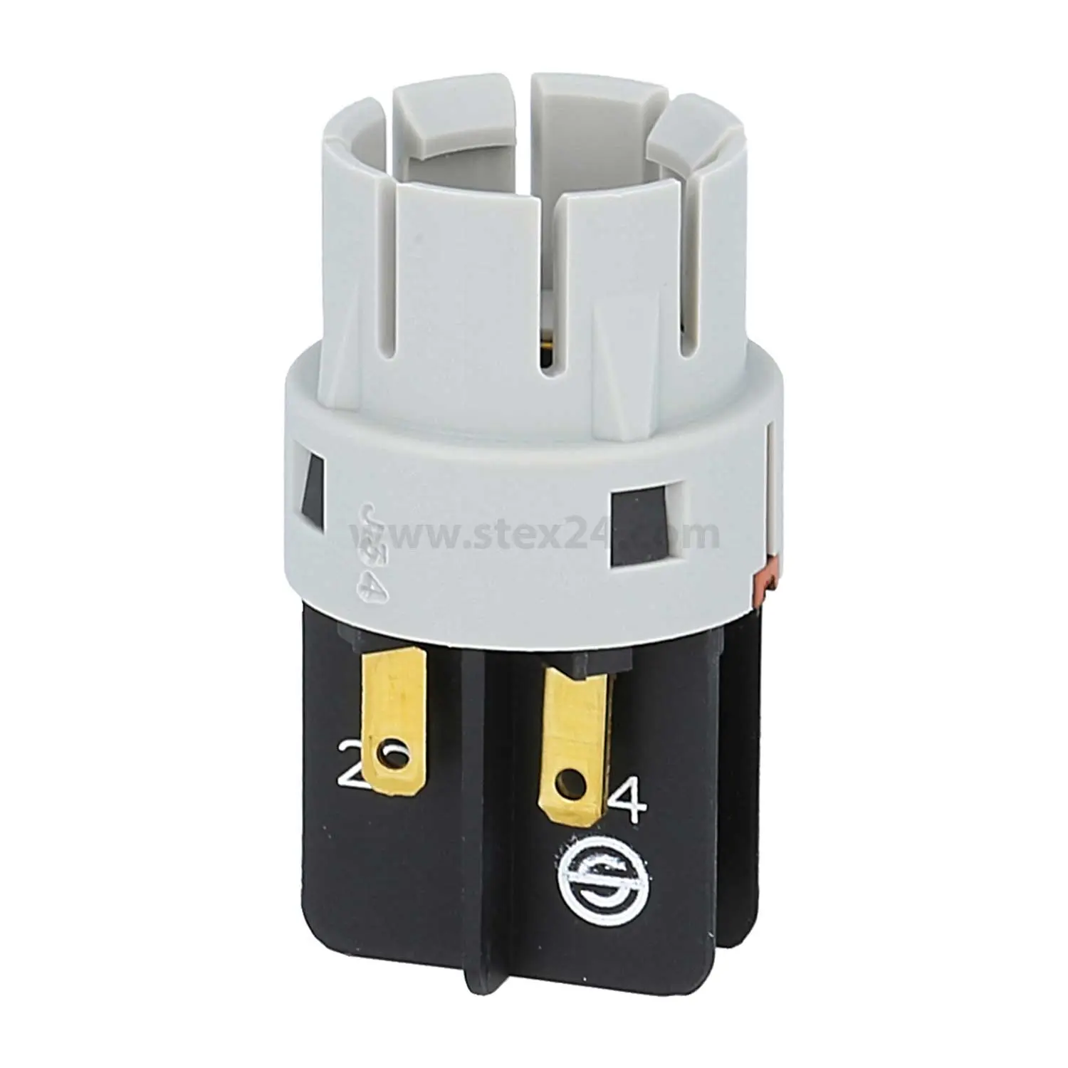 Produktfoto 1 von PTFOI Georg Schlegel Tastkontaktgeber für Not-Halt-Tasten, 1Ö + 1S Kontaktgeber PTF Flachstecker 2,8mm x 0,8mm