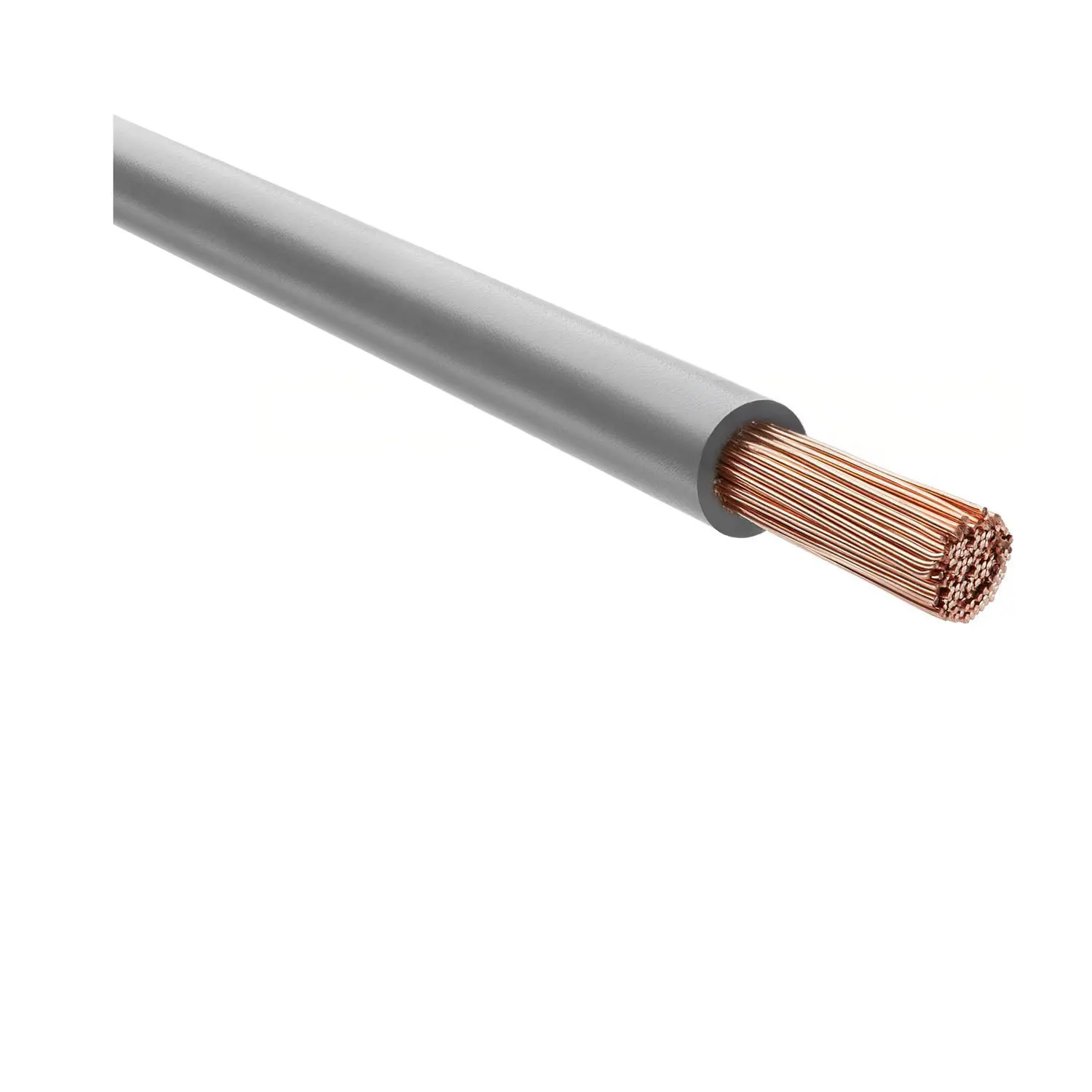 Produktfoto 1 von 29167 HELU KABEL H07V-K 1X4mm² GY (grau) Einzelader PVC grau AD 4,8mm Nennspannung Uo/U 450V/750V