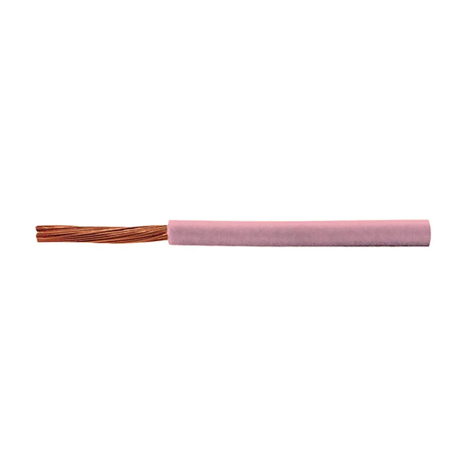 Produktfoto 1 von H07V-K 1X4mm² Einzelader PVC rosa AD 4,8mm Nennspannung Uo/U 450V/750V