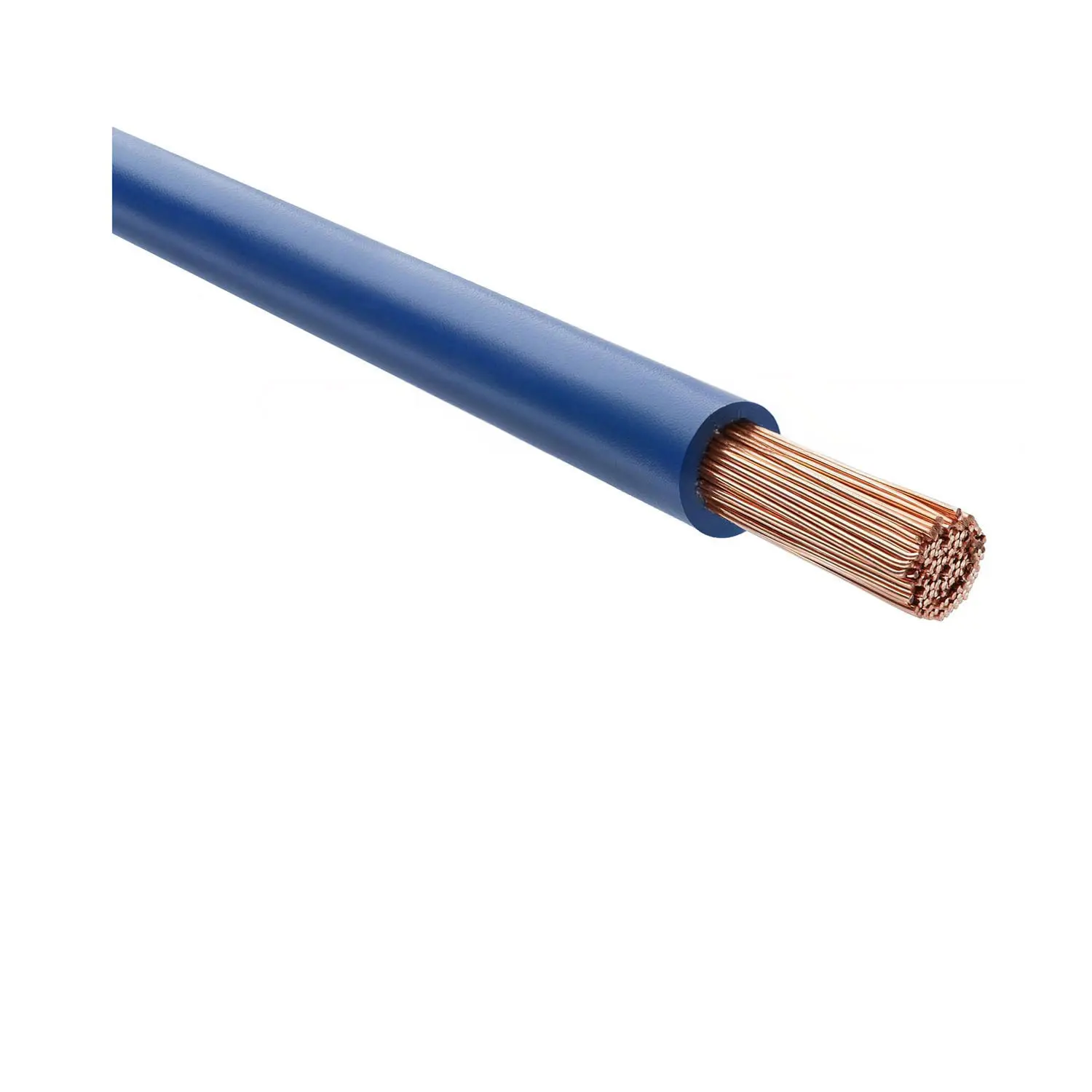 Produktfoto 1 von 4520164 LAPP H07V-K 1X6mm² UBU (ultramarinblau) Einzelader PVC ultramarinblau AD 5,3mm Nennspannung Uo/U 450V/750V