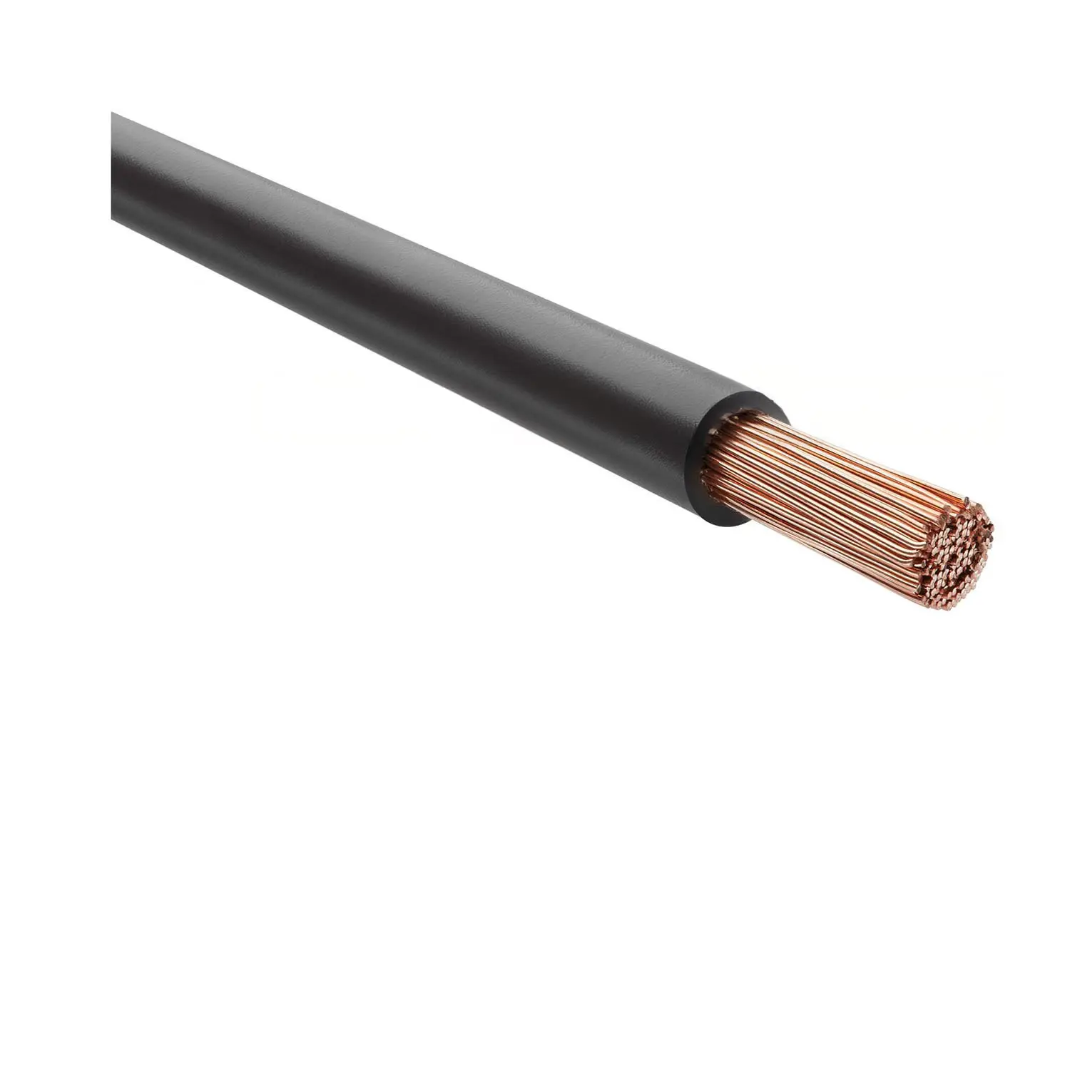 Produktfoto 1 von 29209 HELU KABEL H07V-K 1X16mm² BK (schwarz) Einzelader PVC schwarz AD 8,1mm Nennspannung Uo/U 450V/750V