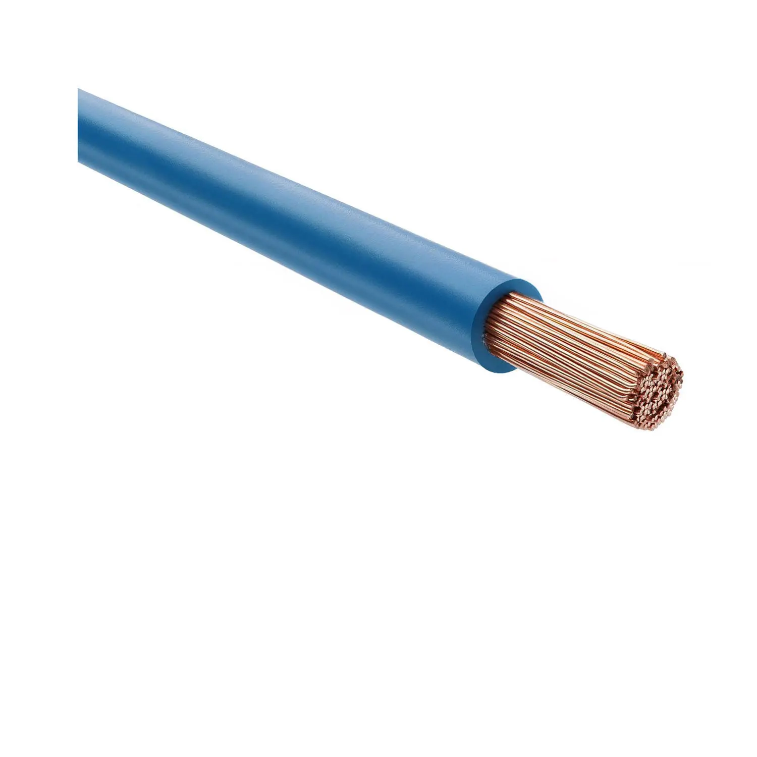 Produktfoto 1 von 29211 HELU KABEL H07V-K 1X16mm² BU (blau) Einzelader PVC blau AD 8,1mm Nennspannung Uo/U 450V/750V