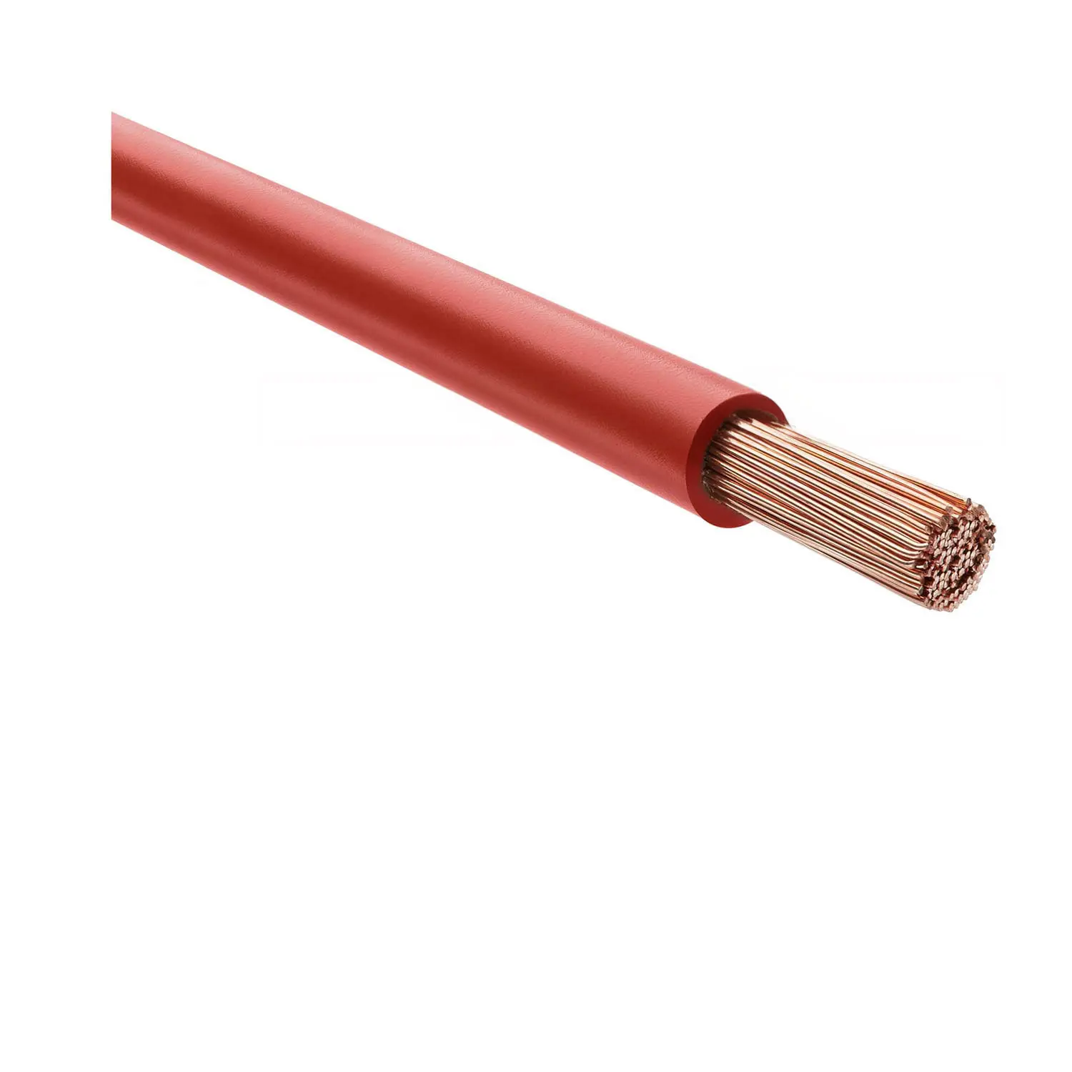 Produktfoto 1 von 29229 HELU KABEL H07V-K 1X25mm² RD (rot) Einzelader PVC rot AD 10,2mm Nennspannung Uo/U 450V/750V