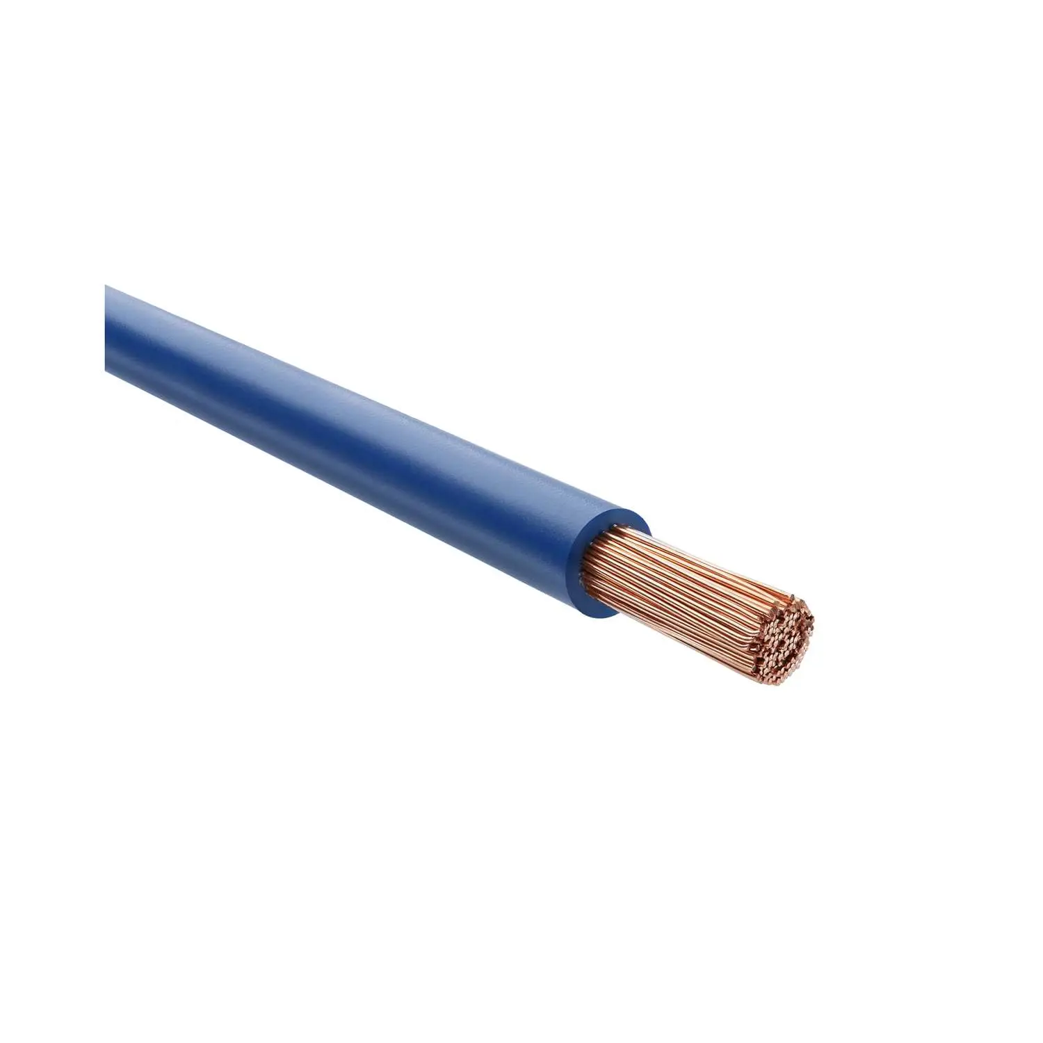 Produktfoto 1 von 29253 HELU KABEL H07V-K 1X35mm² DBU (dunkelblau) Einzelader PVC dunkelblau AD 11,7mm Nennspannung Uo/U 450V/750V