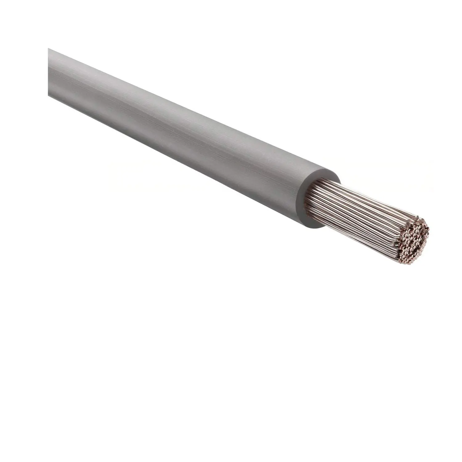 Produktfoto 1 von 11019481 HELU KABEL FÜNFNORM 1X4mm² AWG12 GY (grau) Einzelader grau AD 4,6mm Nennspannung Uo/U 450V/750V nach UL/CSA 600V