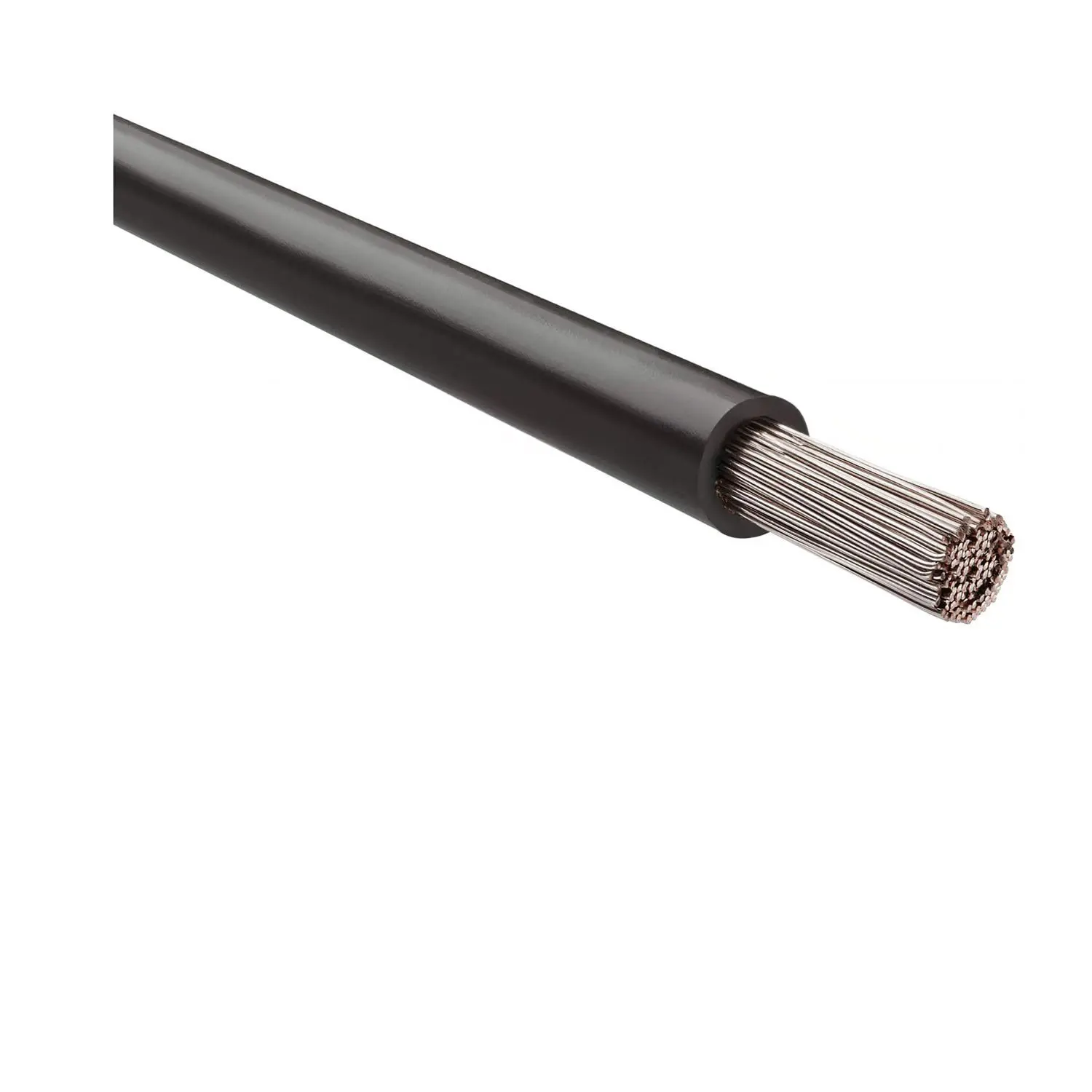 Produktfoto 1 von 11019510 HELU KABEL FÜNFNORM 1X6mm² AWG10 BK (schwarz) Einzelader schwarz AD 5,1mm Nennspannung Uo/U 450V/750V nach UL/CSA 600V
