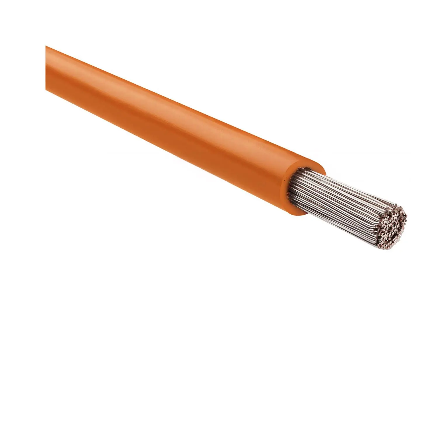 Produktfoto 1 von 11019487 HELU KABEL FÜNFNORM 1X4mm² AWG12 OG (orange) Einzelader orange AD 4,6mm Nennspannung Uo/U 450V/750V nach UL/CSA 600V