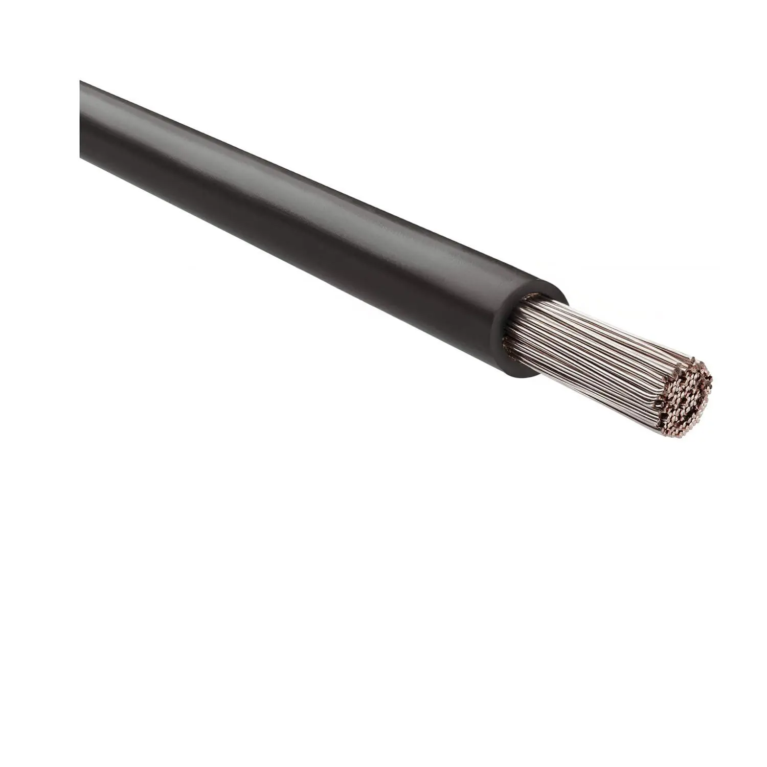 Produktfoto 1 von 64187 HELU KABEL FÜNFNORM 1X10mm² AWG8 BK (schwarz) Einzelader schwarz AD 6,8mm Nennspannung Uo/U 450V/750V nach UL/CSA 600V