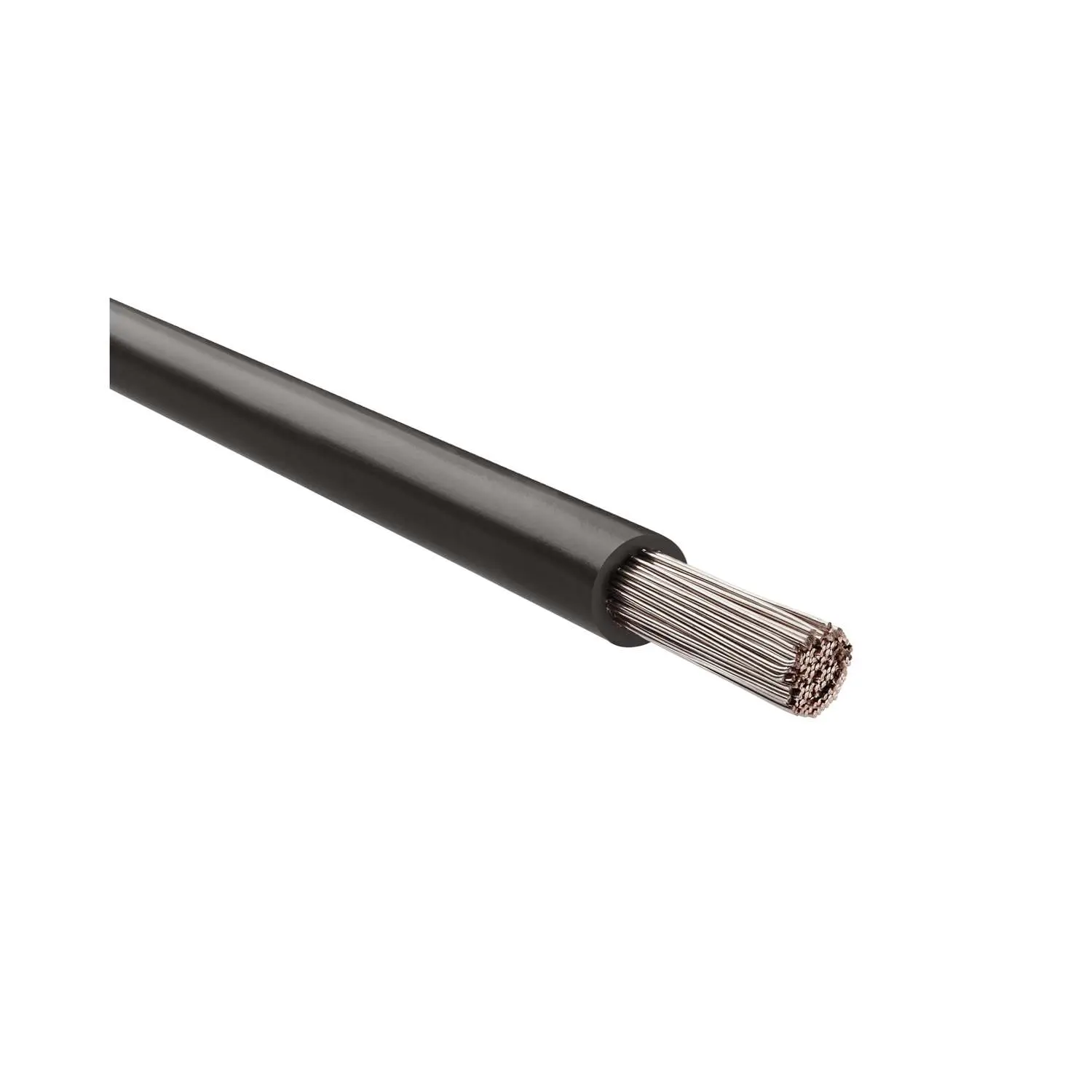 Produktfoto 1 von 64203 HELU KABEL FÜNFNORM 1X16mm² AWG6 BK (schwarz) Einzelader schwarz AD 9,0mm Nennspannung Uo/U 450V/750V nach UL/CSA 600V