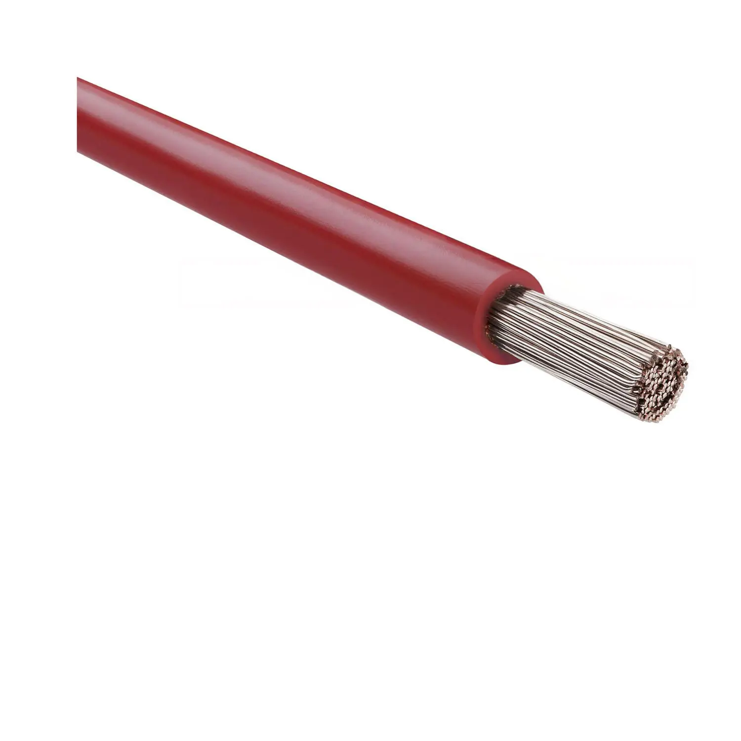 Produktfoto 1 von 64223 HELU KABEL FÜNFNORM 1X25mm² AWG4 RD (rot) Einzelader rot AD 10,2mm Nennspannung Uo/U 450V/750V nach UL/CSA 600V