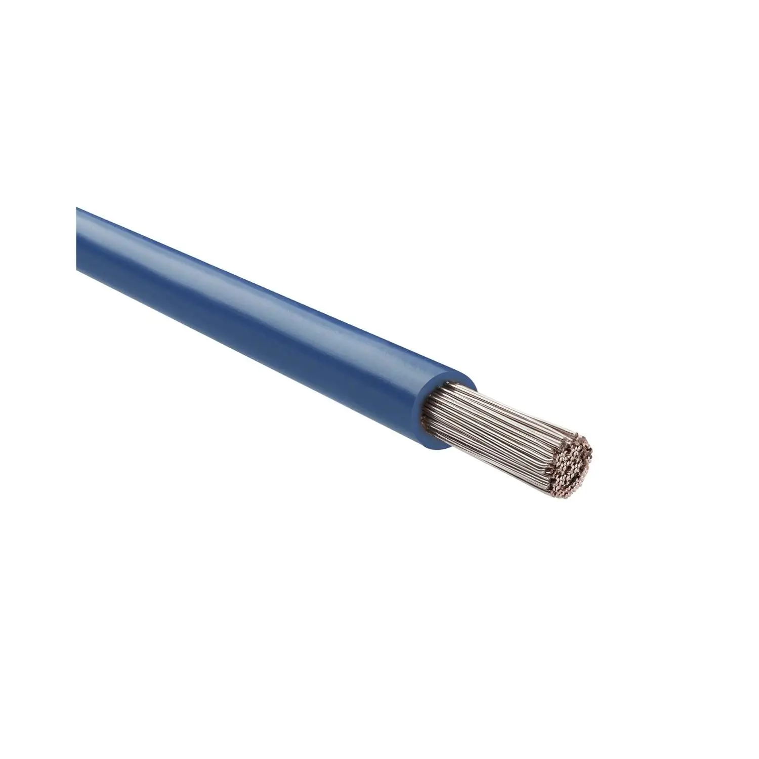 Produktfoto 1 von 64215 HELU KABEL FÜNFNORM 1X16mm² AWG6 DBU (dunkelblau) Einzelader dunkelblau AD 9,0mm Nennspannung Uo/U 450V/750V nach UL/CSA 600V