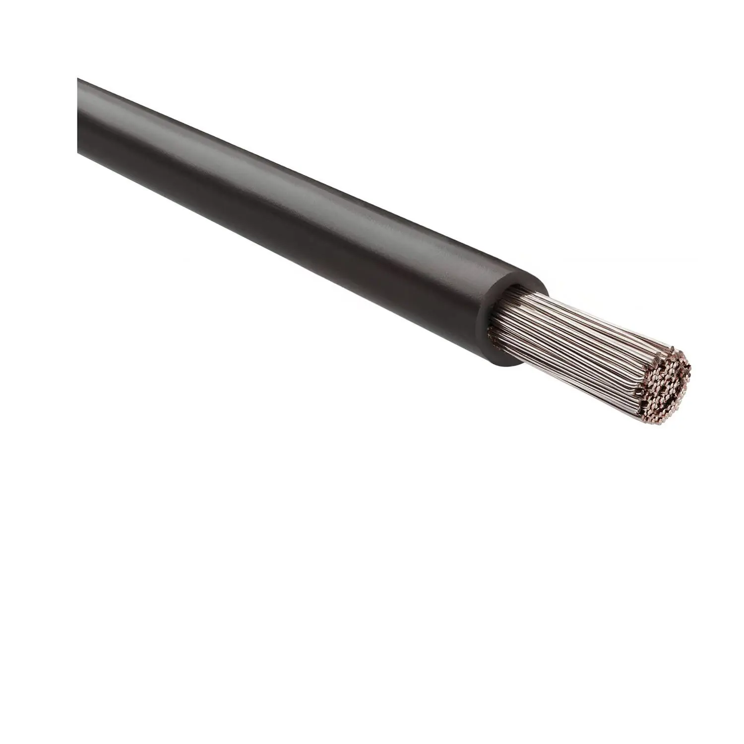 Produktfoto 1 von 64251 HELU KABEL FÜNFNORM 1X50mm² AWG1 BK (schwarz) Einzelader schwarz AD 13,9mm Nennspannung Uo/U 450V/750V nach UL/CSA 600V