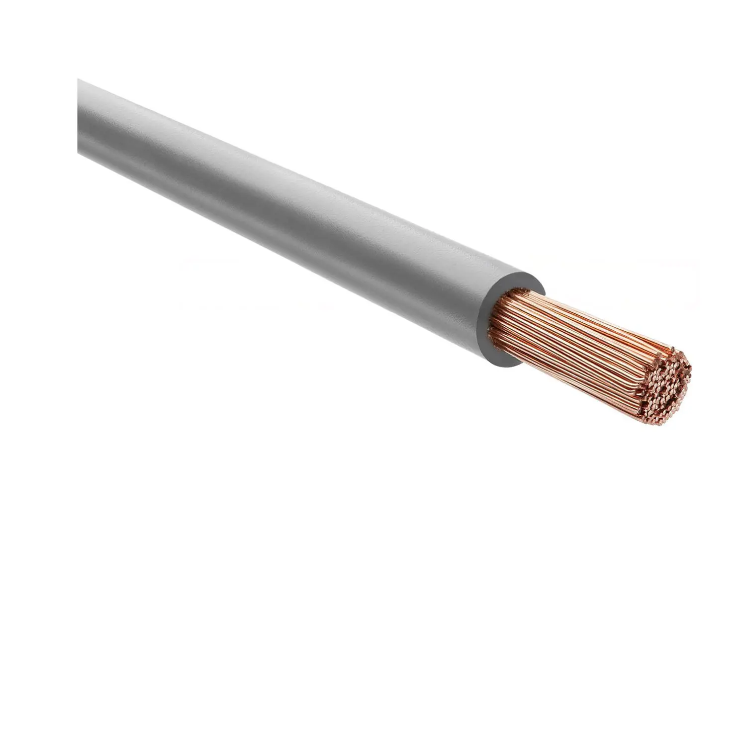 Produktfoto 1 von 51792 HELU KABEL H07Z-K 90°C 1X4mm² GY (grau) Einzelader halogenfrei grau AD 4,9mm Nennspannung Uo/U 450V/750V