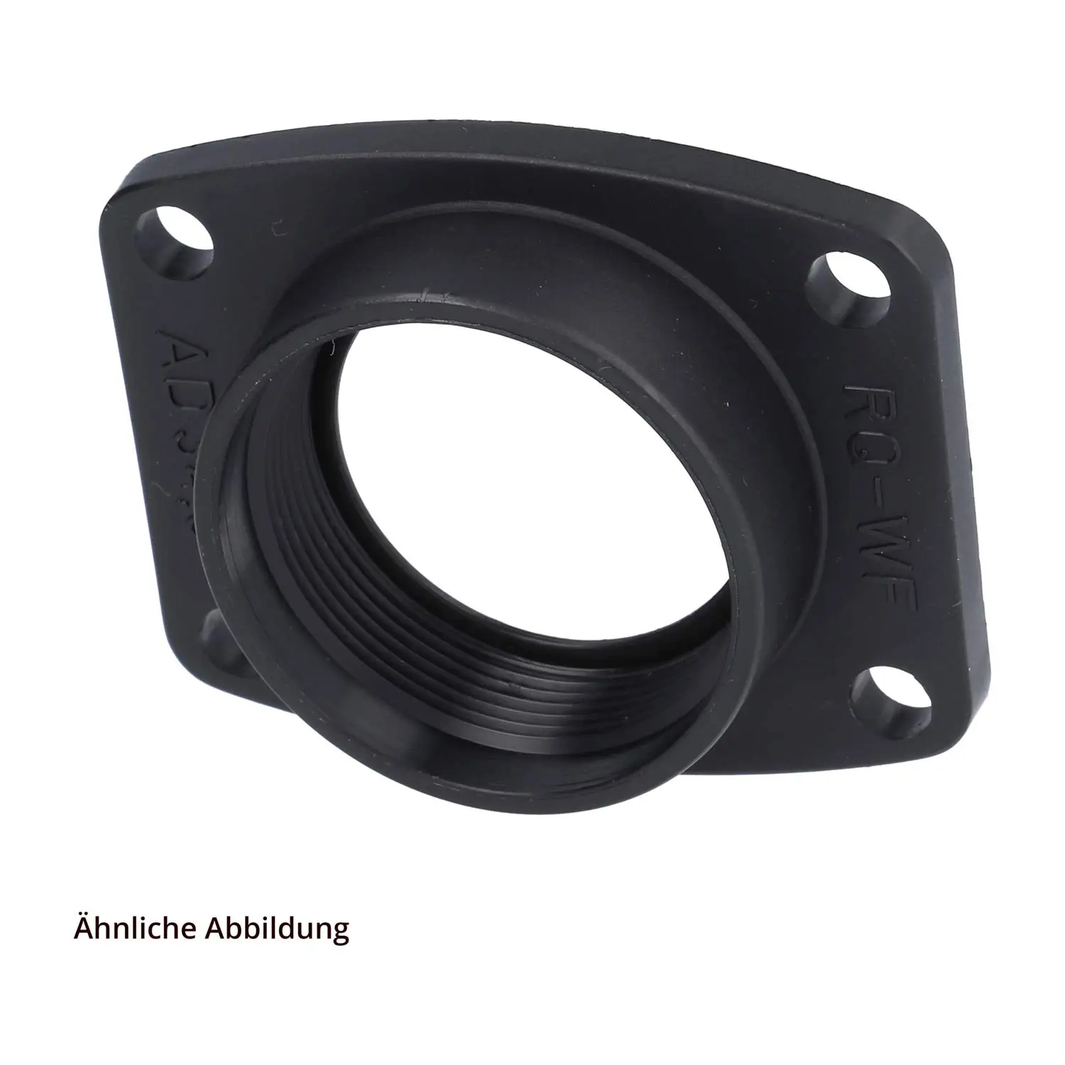 Produktfoto 1 von 15020071240 FLEXA FFLG 34/42/M40 Flanschanschluss ohne Flanschdichtung Gewinde M40x1,5 für Schlauch-Außendurchmesser 1x34,5mm + 1x42,5mm mit Innengewinde Flansch gerade