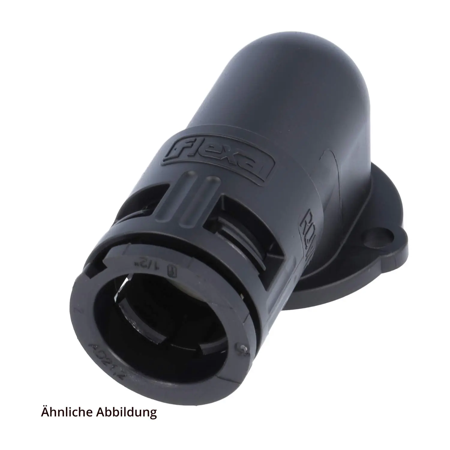 Produktfoto 1 von 15020077248 FLEXA FFL 54 Flanschanschluss inkl. Flanschdichtung für Schlauch-Außendurchmesser 54,5mm hochdichtend Flansch 90 Grad Winkel
