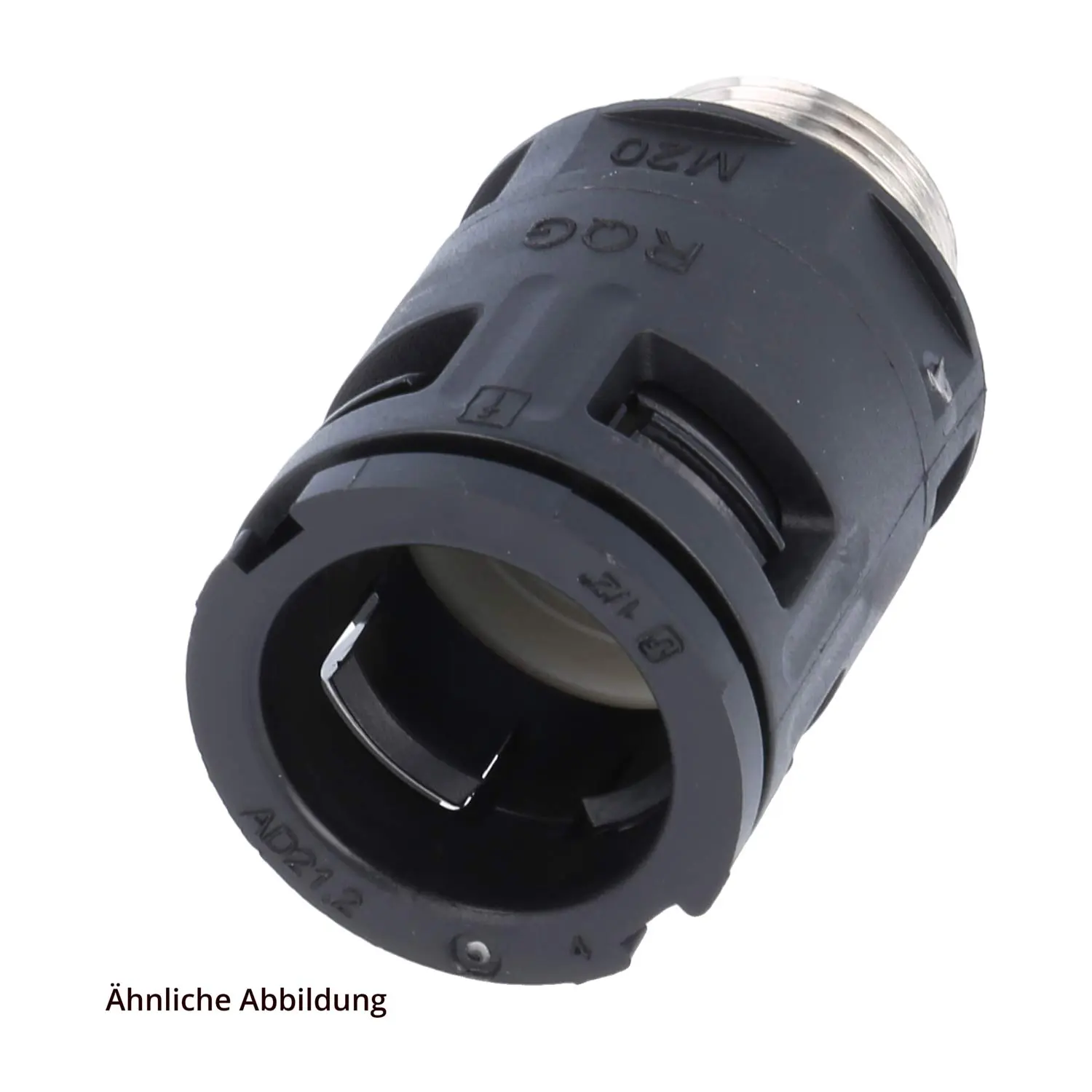 Produktfoto 1 von 15107015216 FLEXA RQGK-M Schnellverschraubung gerade Gewinde M16x1,5 für Schlauch-Außendurchmesser 15,8mm hochdichtend mit Messing-Außengewinde