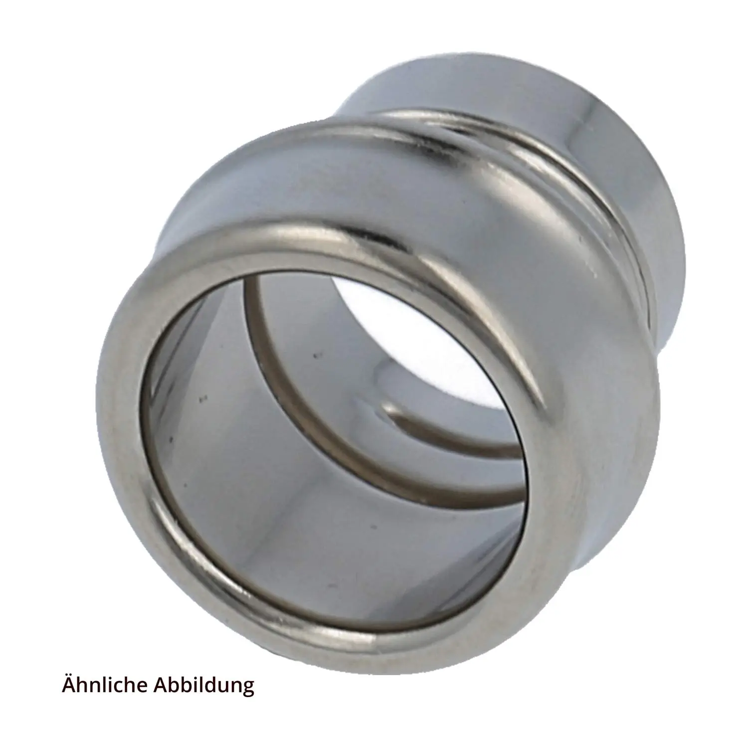 Produktfoto 1 von 15031027036 FLEXA FET 45BL Endtülle/Innentülle einschraubbar offen für Schlauch-Außendurchmesser 45,0mm für Schlauch-Innendurchmesser 40,0mm