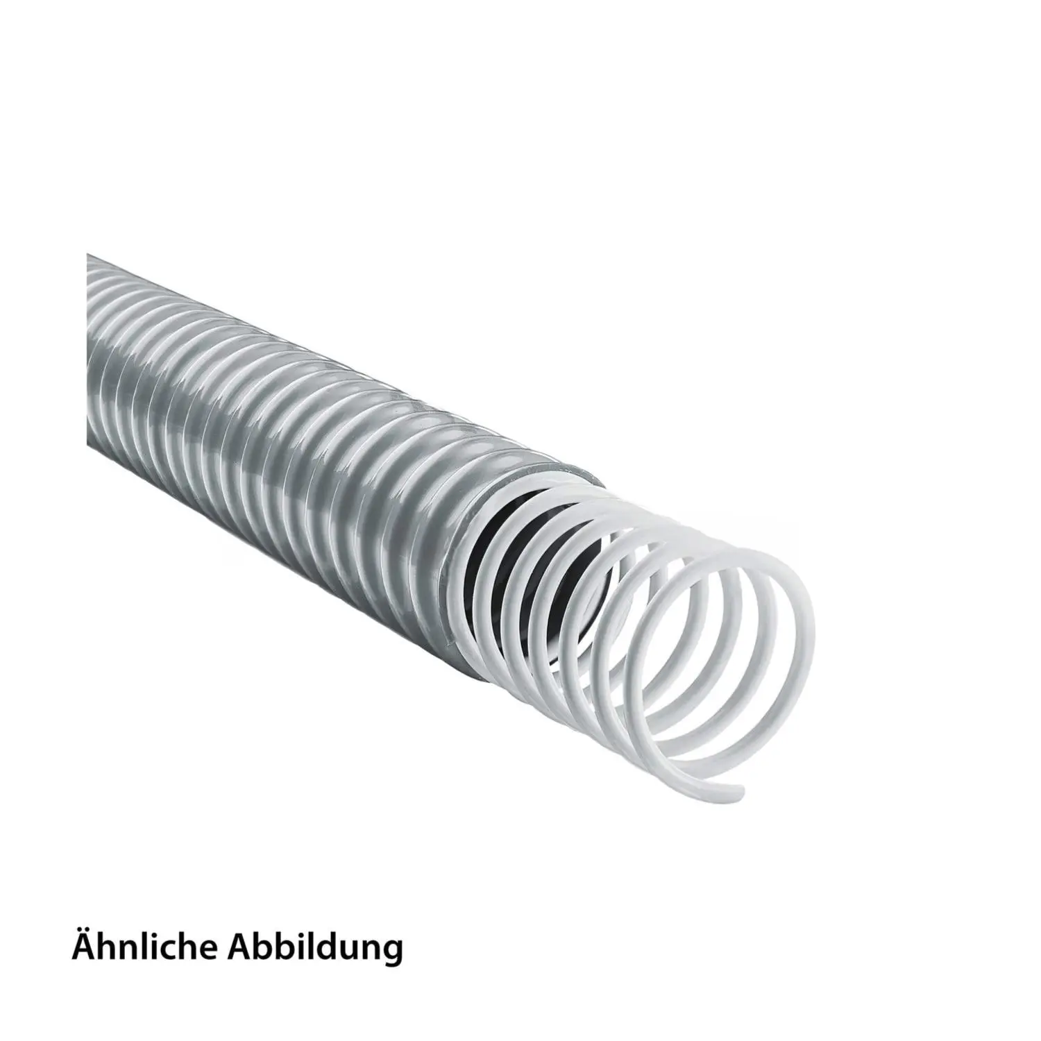 Produktfoto 1 von 12030101048 FLEXA AIRflex-KUW-PVC-AS Spiralschutzschlauch mit PVC Mantel - FSP 56, AD 56,0mm, ID 48,0mm Mindestbiegeradius bewegt 100,0mm