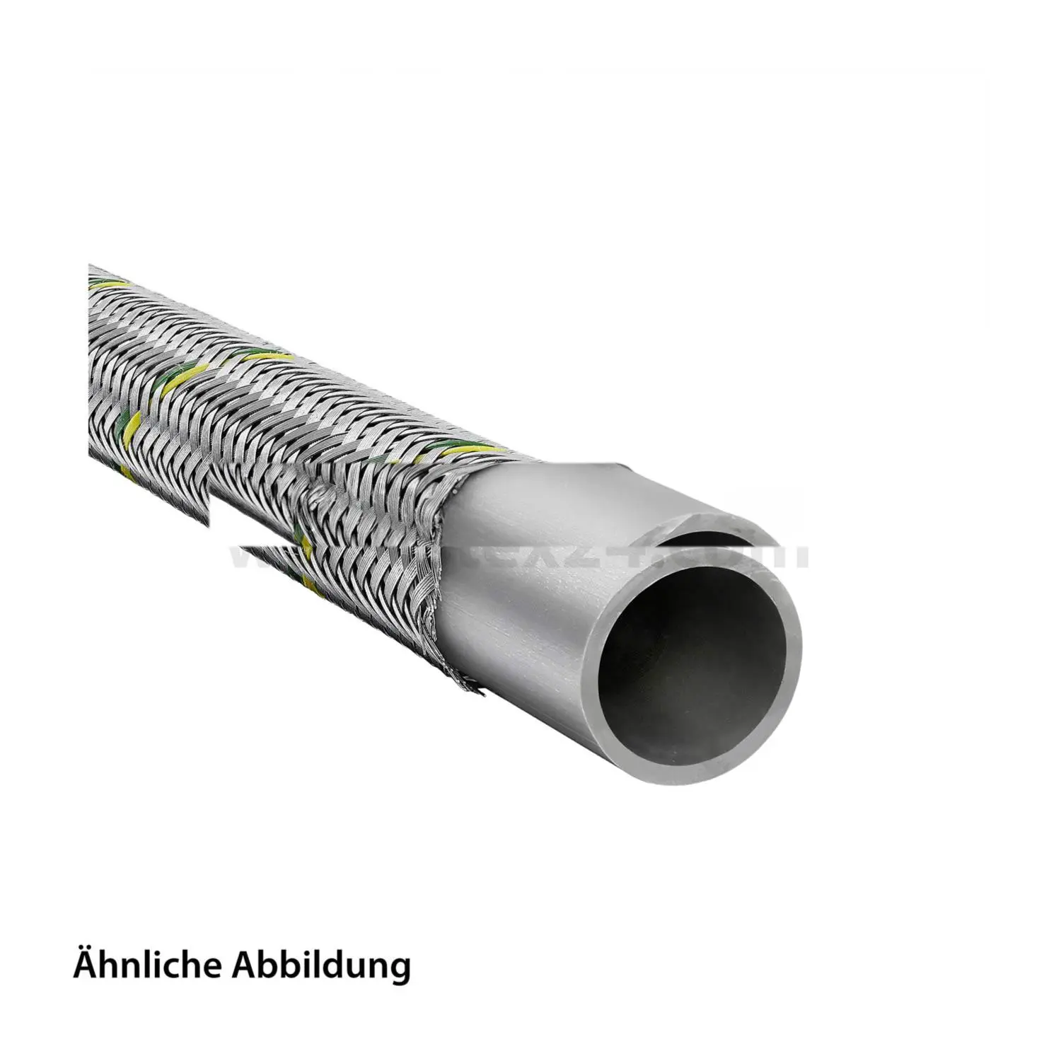 Produktfoto 1 von 14020101009 FLEXA K-EDU Kunststoffschutschlauch PVC mit Stahldrahtgeflecht FK-EDU14, AD 14,0mm, ID 9,0mm innen glatt
