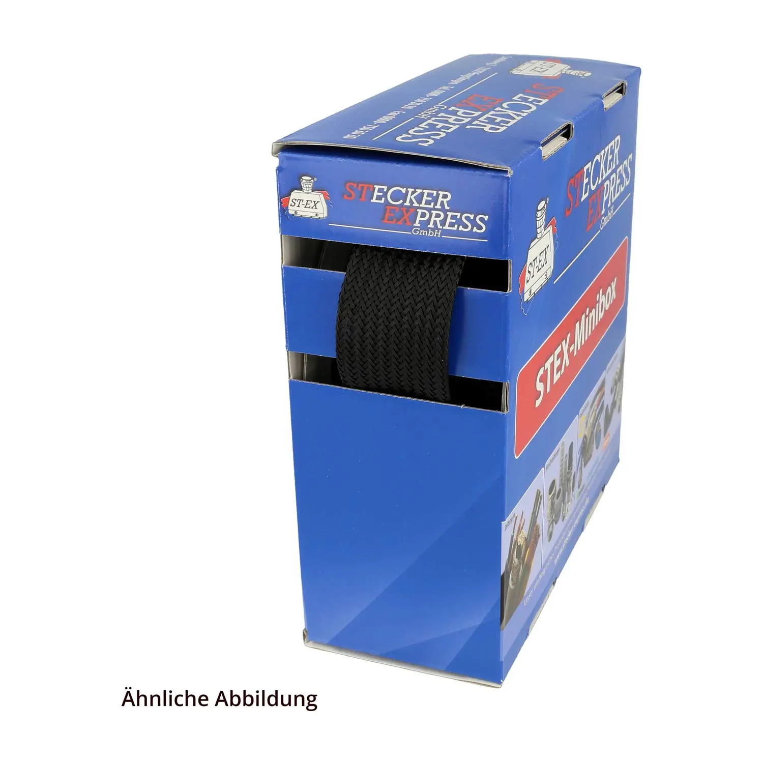 Produktfoto 1 von 66150250001 FLEXA Minibox HG-PA Hohlgeflechtschlauch Polyamid 6.6 Monofile Einsatzbereich 18,0mm - 34,0mm Temperaturbereich -50°C bis 120°C kurzzeitig 150°C