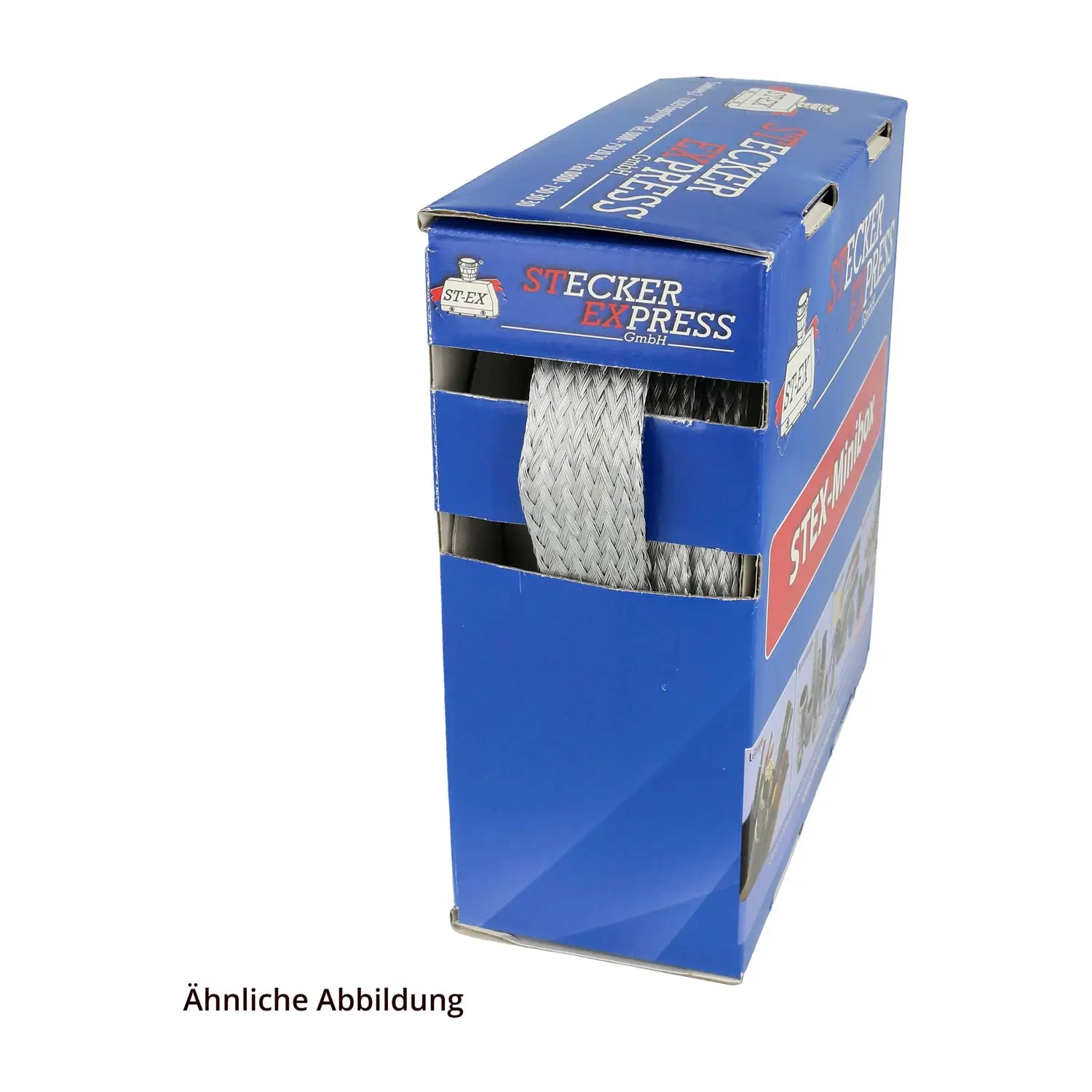 Produktfoto 1 von 66160200002 FLEXA Minibox HG-EDU Hohlgeflechtschlauch verzinkter Stahldraht Einsatzbereich 16,0mm - 27,0mm Temperaturbereich -50°C bis 250°C