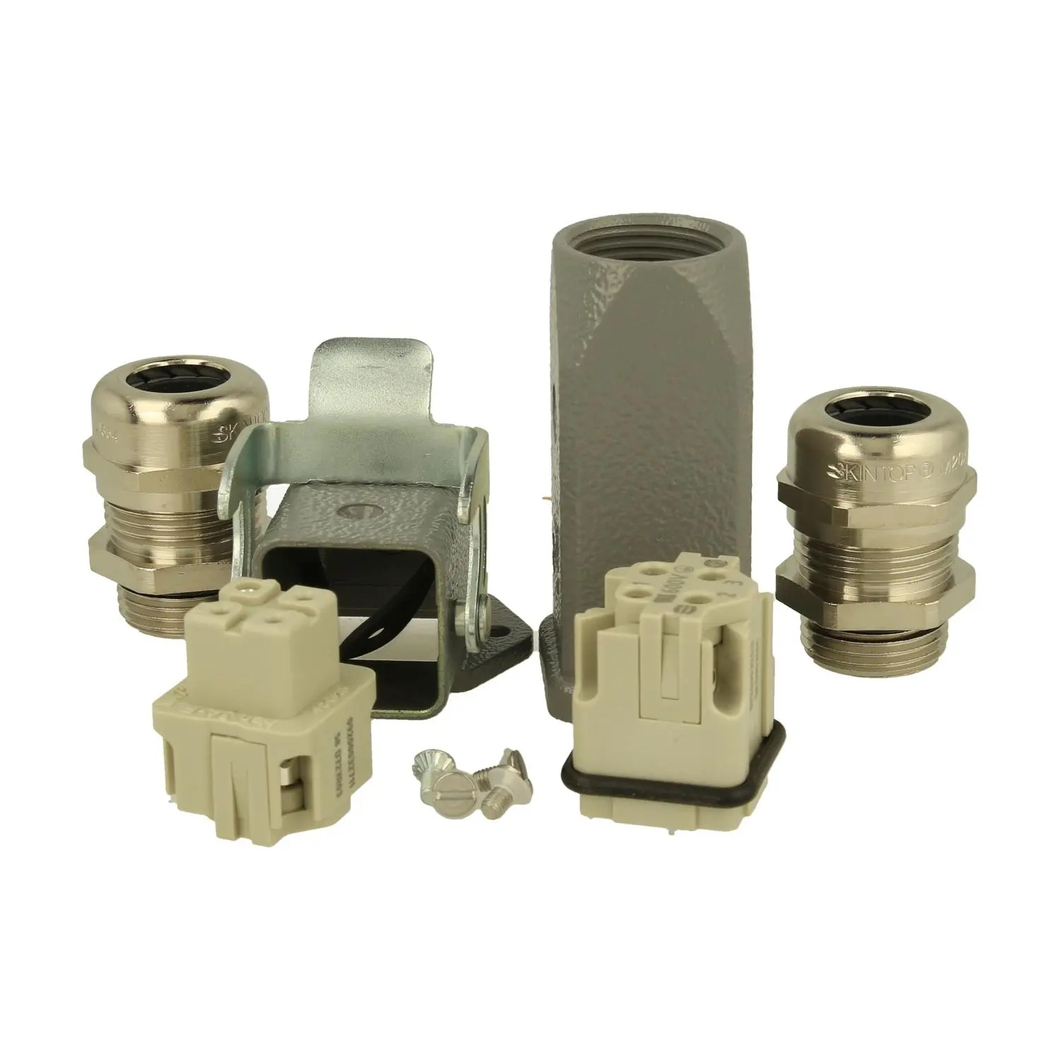 Produktfoto 1 von 10200030003 HARTING Han KIT 3A Komplett Set