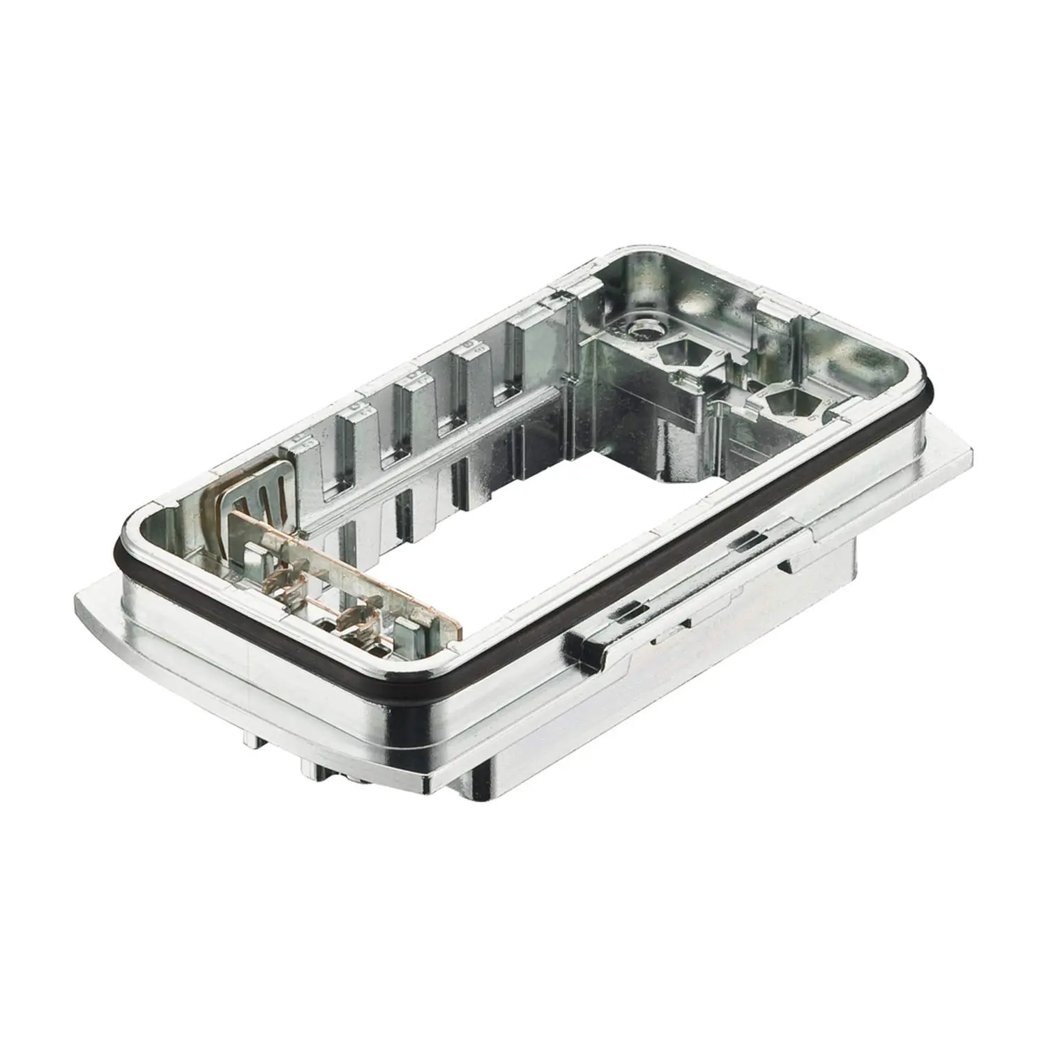 Produktfoto 1 von 11126000301 Harting Han-Yellock 60 Anbaugehäuse für Druckknopfverriegelung