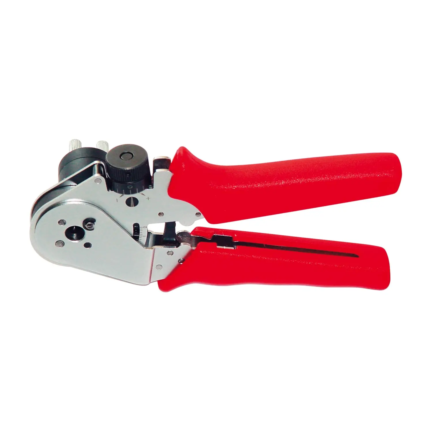 Produktfoto 1 von 20990001035 HARTING Werkzeug Vierkerbcrimpzange für folgende 1mm POF-Kontakte - Han D, Han E - DIN 41 626 - Ferrule - F-SMA, -ST