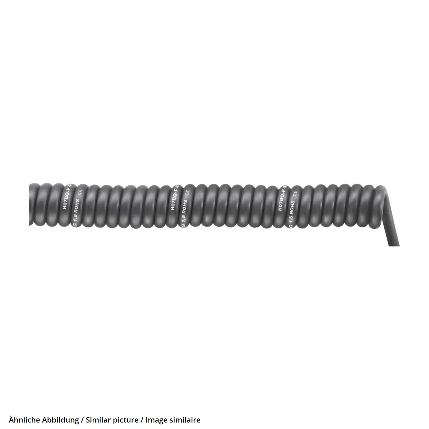 Produktfoto 1 von 70002754 LAPP SPIRAL H07BQ-F SCHWARZ 4G1,5/500