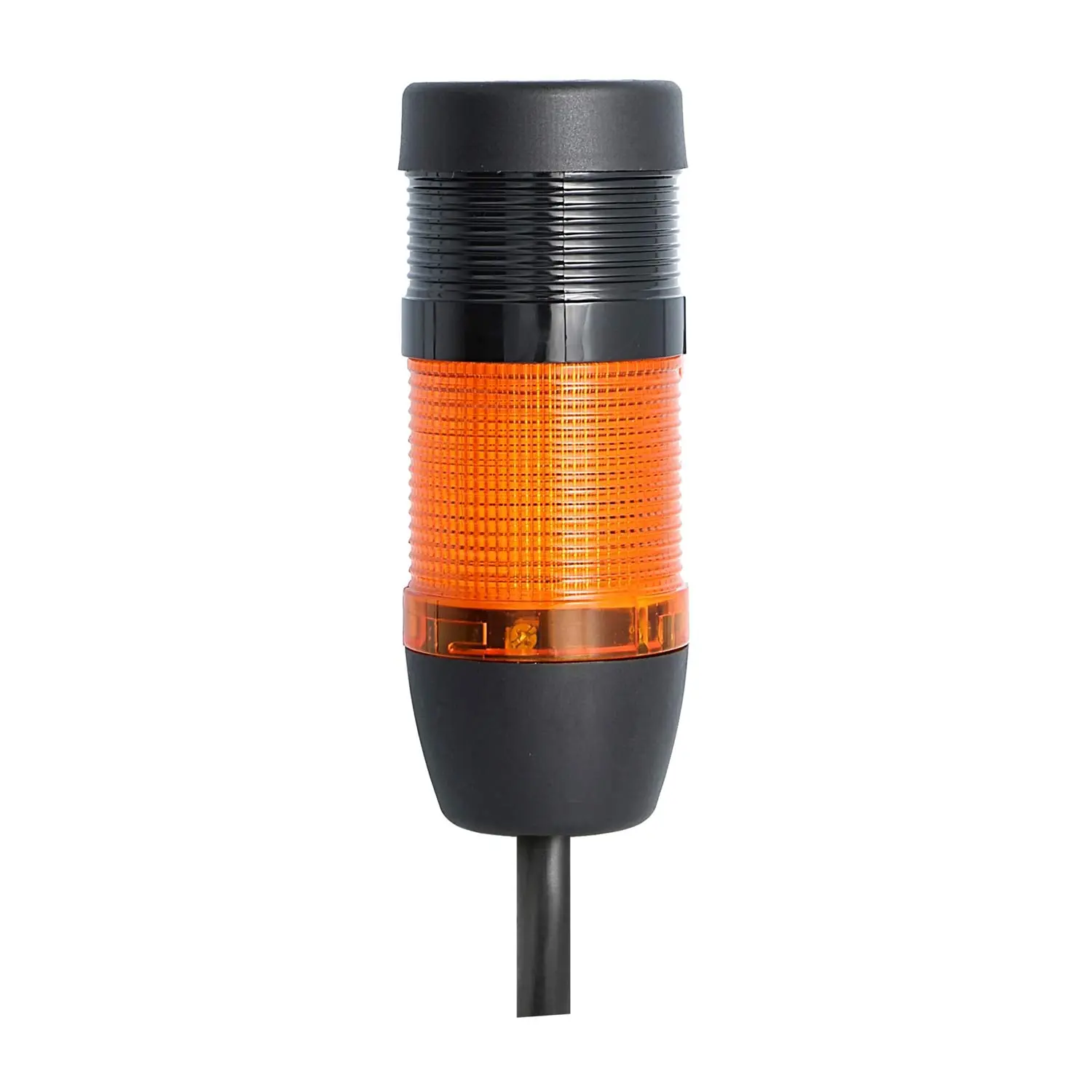 Produktfoto 1 von 135357 STEX24 Signalsäule gelb, 50mm, 24V AC/DC, LED-Dauerlicht mit Summer, Kabel 10,0 Meter, SS50-B1/24 134 Lautstärke 90 db
