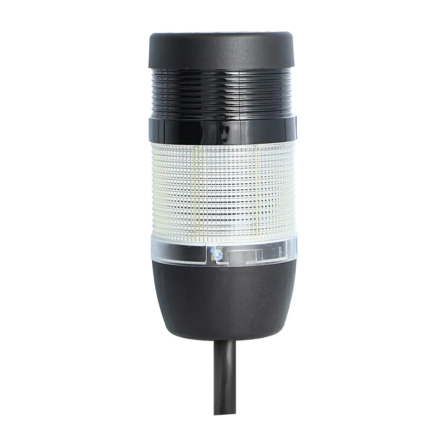 Produktfoto 1 von 135478 STEX24 Signalsäule weiß, 70mm, 24V AC/DC, LED-Dauerlicht mit Summer, Kabel 10,0 Meter, SS70-B1/24 132 Lautstärke 90 db
