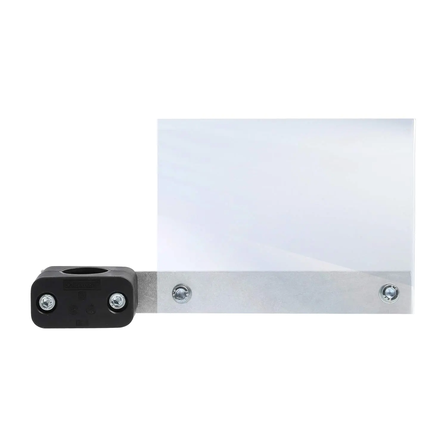 Produktfoto 1 von 135549 STEX24 BT-H26 101 Beschriftungstafel unbedruckt für einstufige Signalsäule/Summer/Signalleuchte Werkstoff PA / Aluminium / PMMA