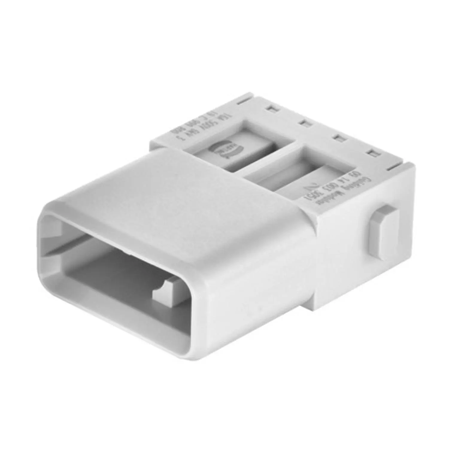 Produktfoto 1 von 09140033051 HARTING Han Guiding Relay Modul Stifteinsatz (M) Crimpanschluss, 3-polig 500V, 16A