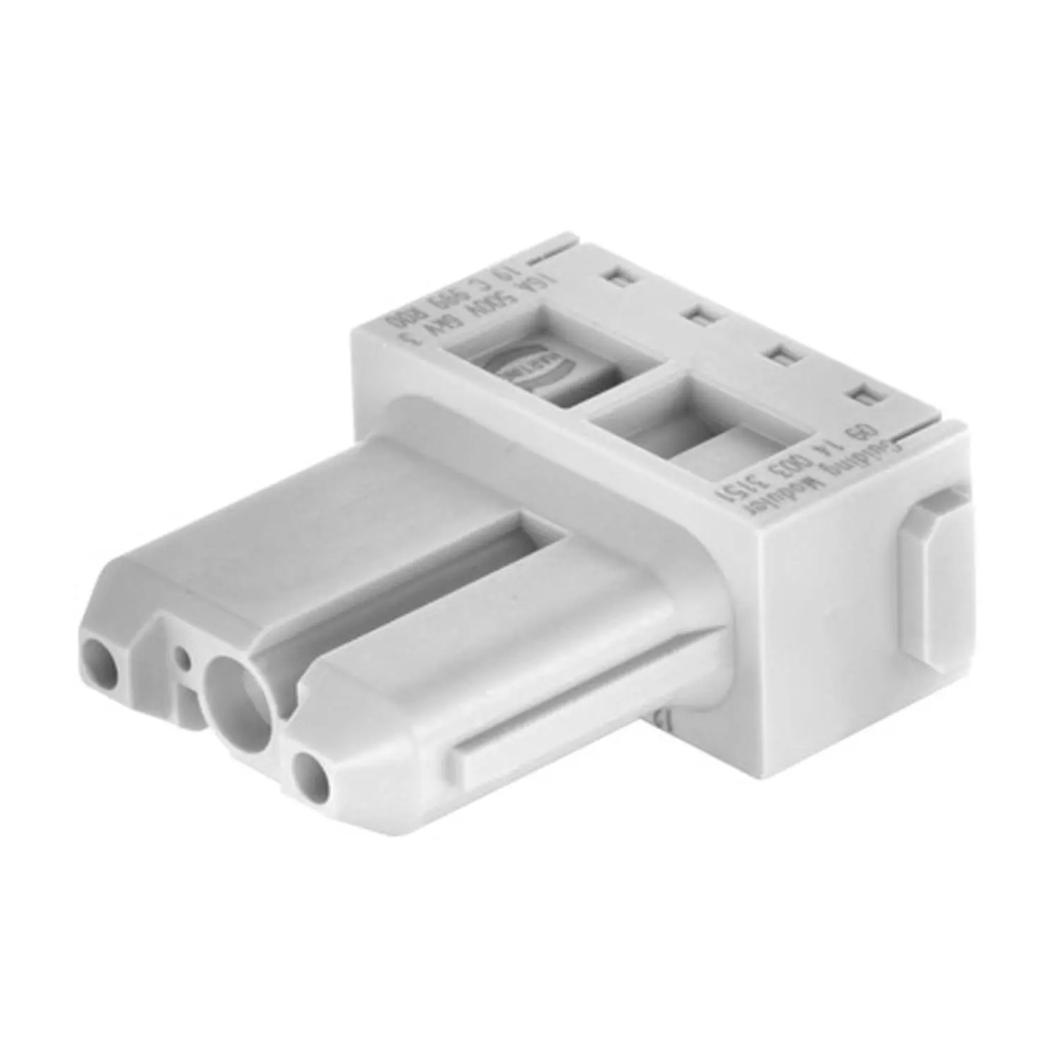 Produktfoto 1 von 09140033151 HARTING Han Guiding Relay Modul Buchseneinsatz (F) Crimpanschluss, 3-polig 500V, 16A