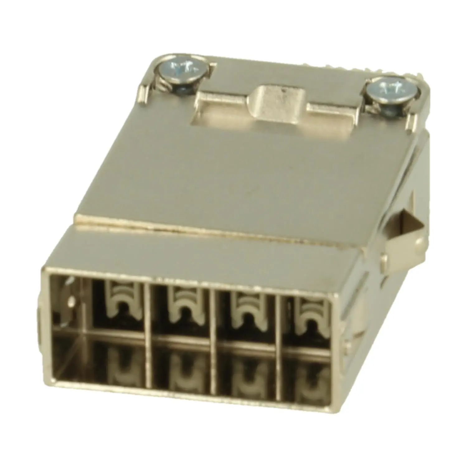Produktfoto 1 von 09140083032 HARTING Han GigaBit Modul Cat.7 + Schirm GND Stifteinsatz (M) Crimpanschluss, 8-polig+Schirmung 50V, 5A