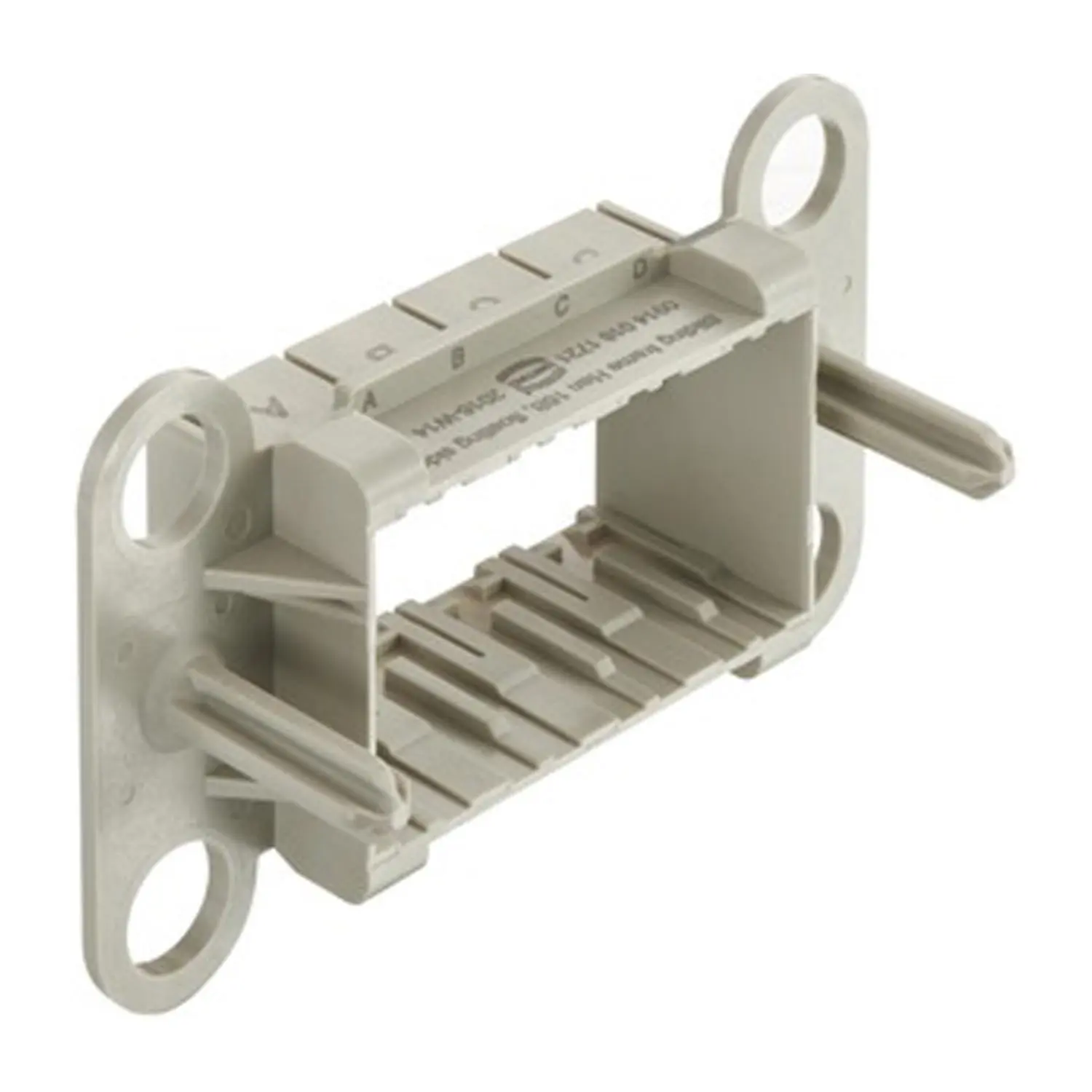 Produktfoto 1 von 09140161721 HARTING Sliding frame Han 16B, floating side