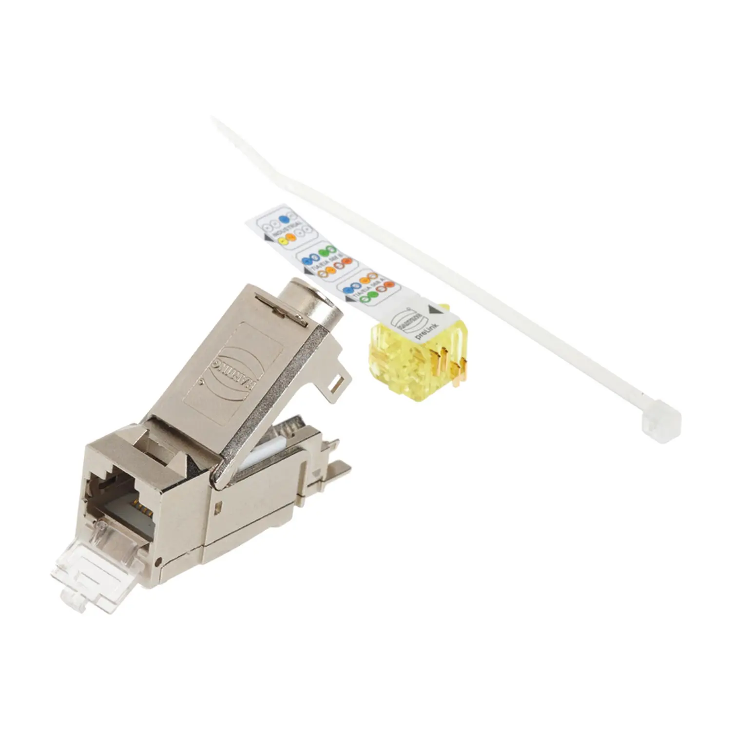 Produktfoto 1 von 20825010001 HARTING preLink RJ45 Keystoneset AWG22/23