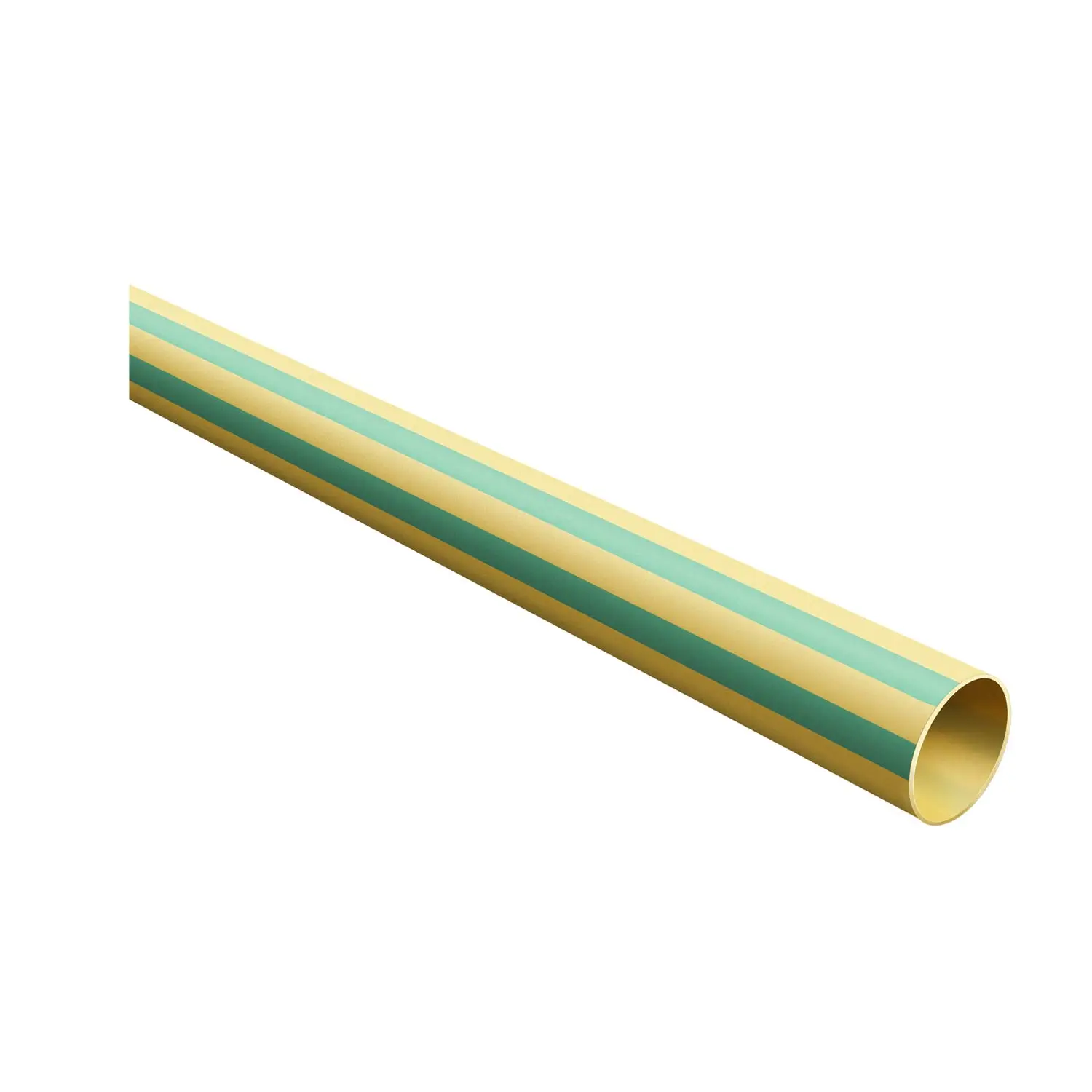 Produktfoto 1 von 136148 STEX24 Schrumpfschlauch 2:1, Rolle mit 75,0m, grün/gelb 6,4/3,2mm, 1/4 Zoll, WSR2 Schrumpftemperatur mind. 110°C, vollständig bei mind. 120°C