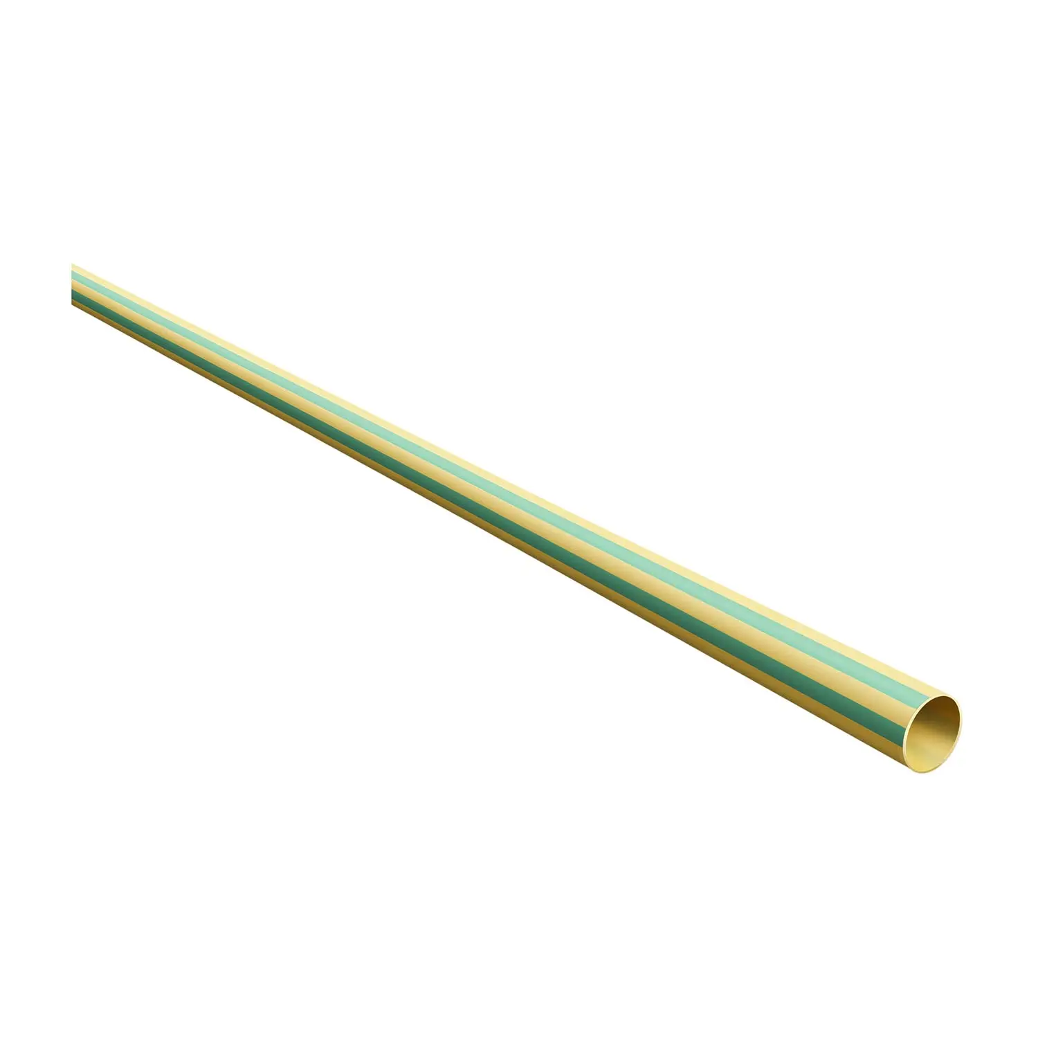 Produktfoto 1 von 136187 STEX24 Schrumpfschlauch 2:1, Rolle mit 150,0m, grün/gelb 1,2/0,6mm, 3/64 Zoll, WSR2 Schrumpftemperatur mind. 110°C, vollständig bei mind. 120°C