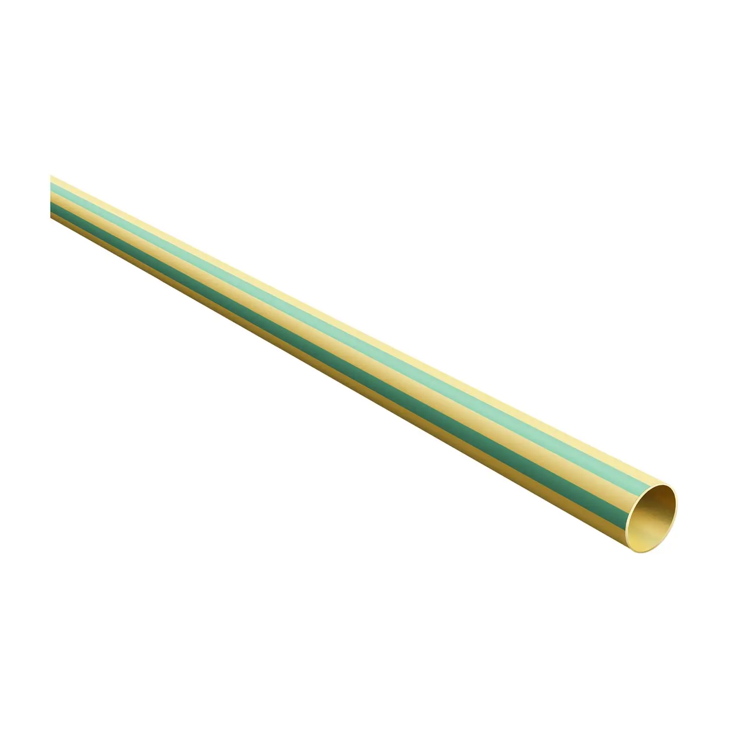 Produktfoto 1 von 136268 STEX24 Schrumpfschlauch 3:1, Rolle mit 150,0m, grün/gelb 2,4/0,8mm, 3/32 Zoll, WSR3 Schrumpftemperatur mind. 70°C, vollständig bei mind. 100°C