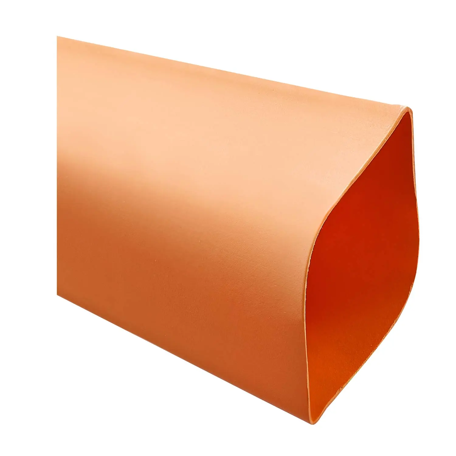 Produktfoto 1 von 136283 STEX24 Schrumpfschlauch 2:1, Rolle mit 15,0m, orange 76,2/38,1mm, 3 Zoll, WSR2 Schrumpftemperatur mind. 70°C, vollständig bei mind. 100°C