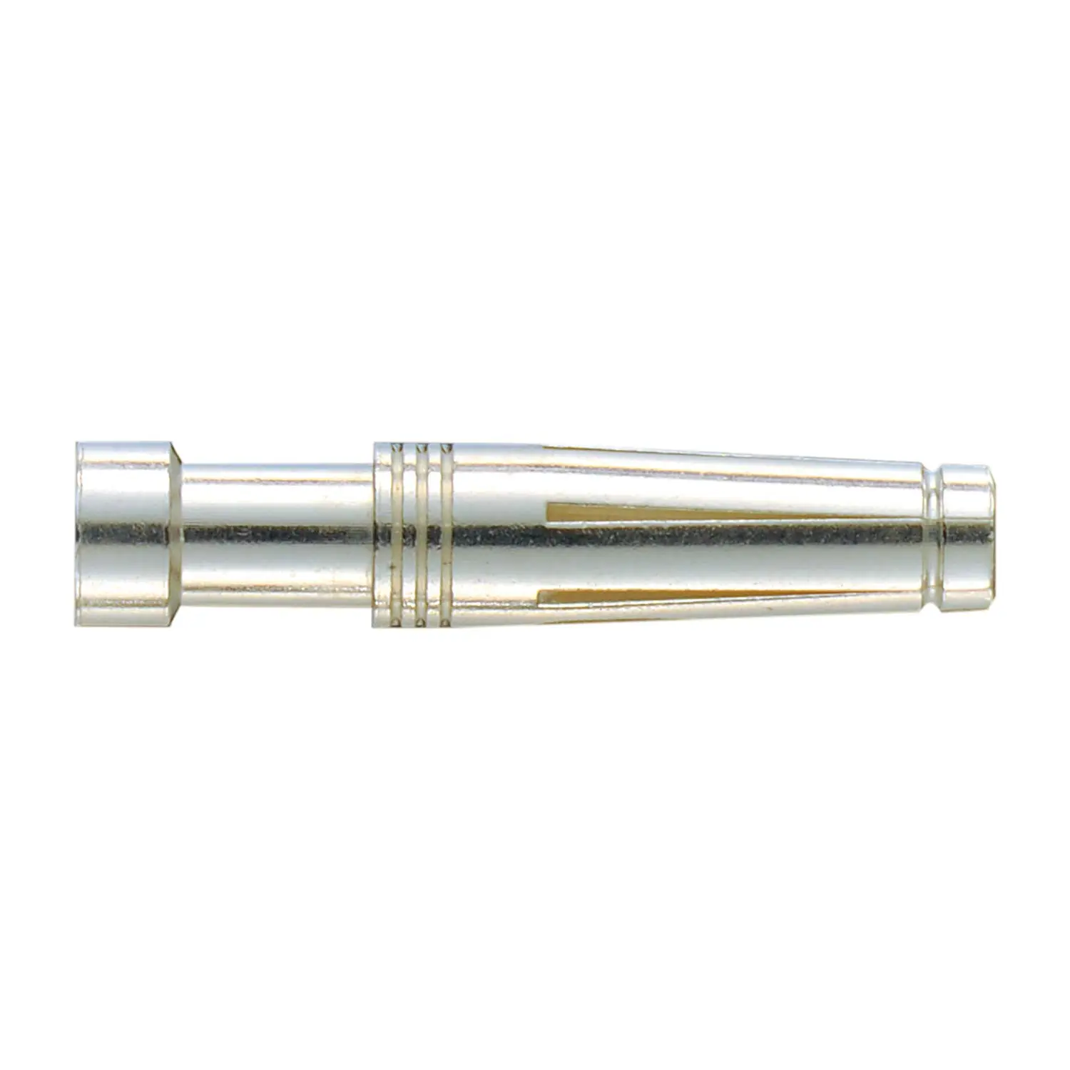 Produktfoto 1 von 09338006214 HARTING E-High Temp Crimpkontakt Kontaktbuchse (F) 0,75mm² AWG18 silber, 1 Stück Werkstoff Kupferlegierung