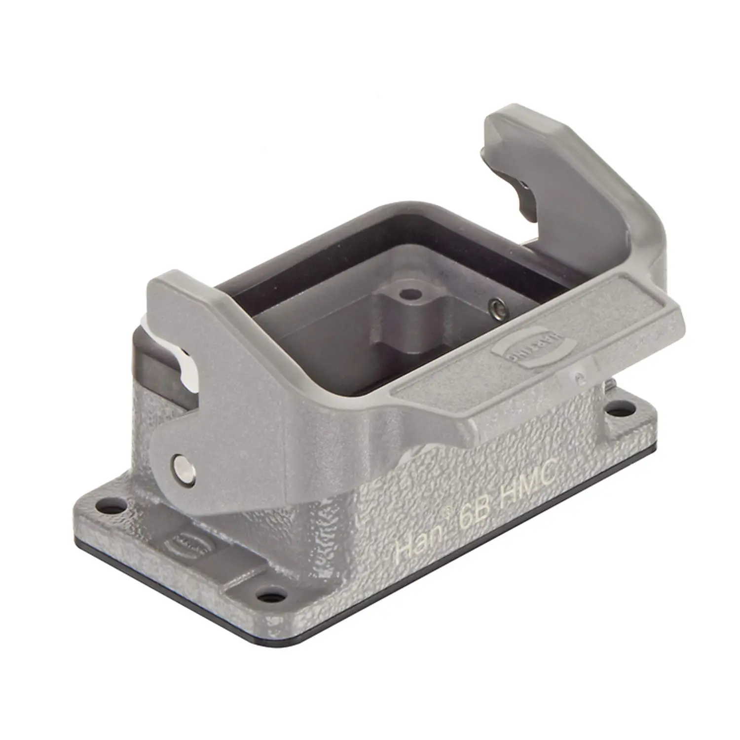 Produktfoto 1 von 09302060301 Harting Han 6B HMC Anbaugehäuse niedrig mit 1 Längsbügel