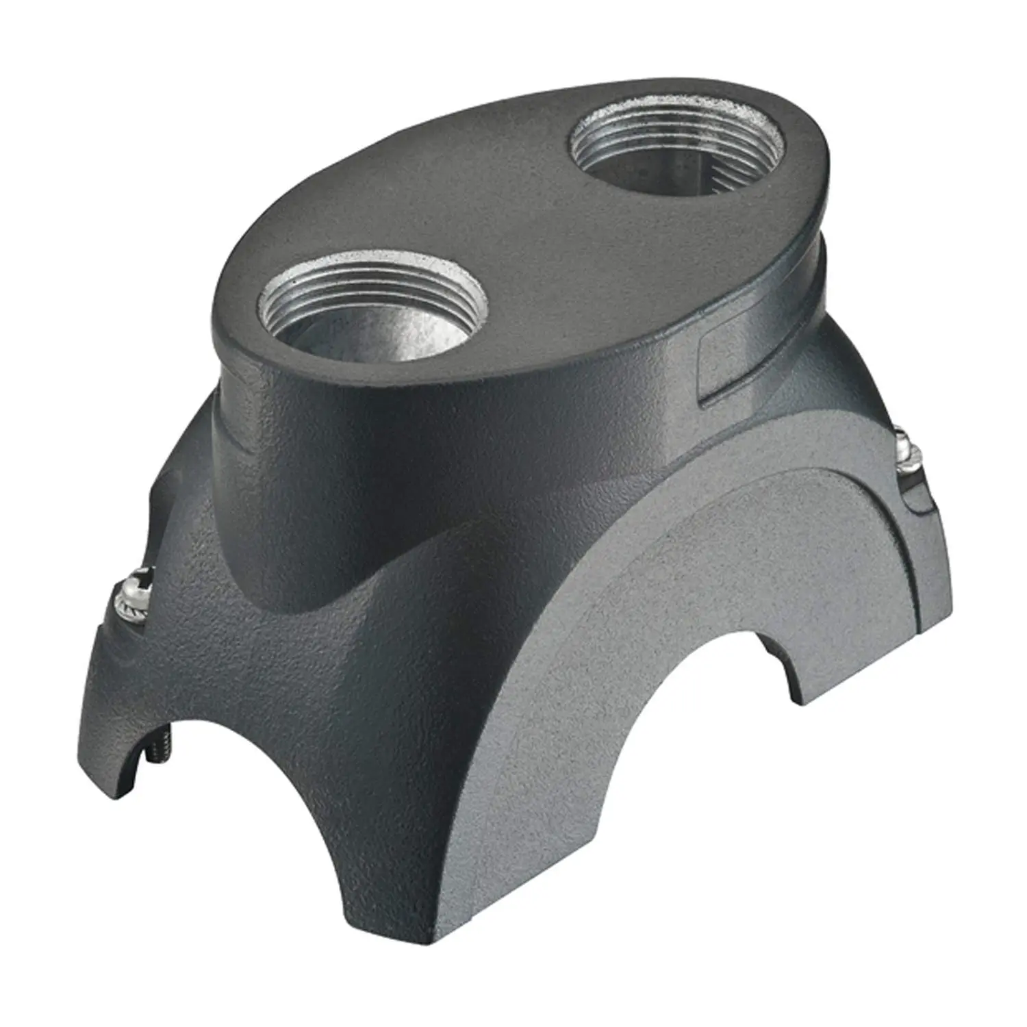 Produktfoto 1 von 11126001415 Harting Han-Yellock 60 Haube, 1xM20 gerader Kabelabgang, Druckknopfverriegelung