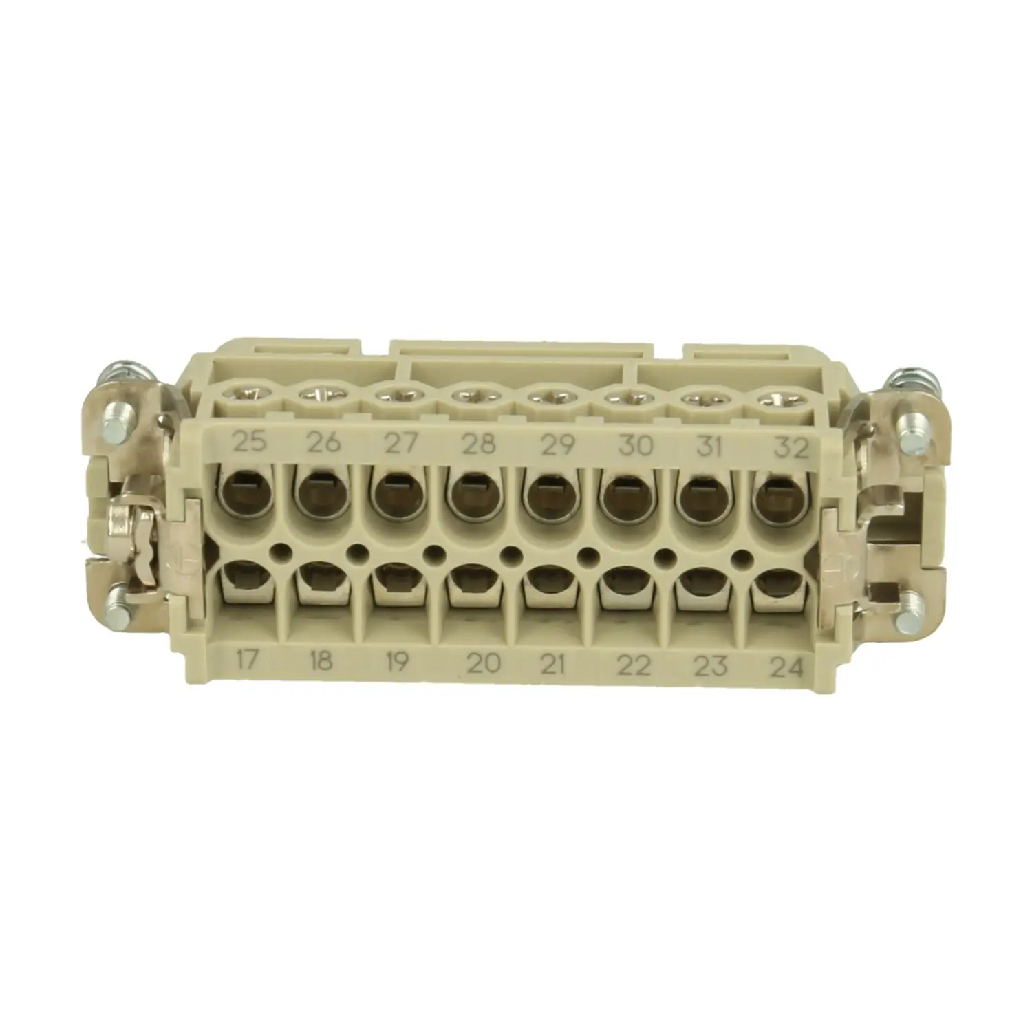 Produktfoto 1 von 09200162815 HARTING Han 16A Buchseneinsatz (F) Schraubanschluss, 16-polig+PE 250V, 16A
