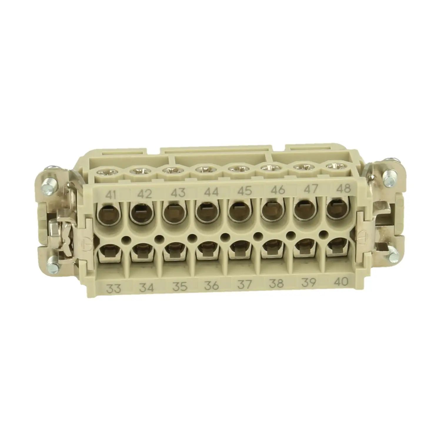 Produktfoto 1 von 09200162816 HARTING Han 16A Buchseneinsatz (F) Schraubanschluss, 16-polig+PE 250V, 16A