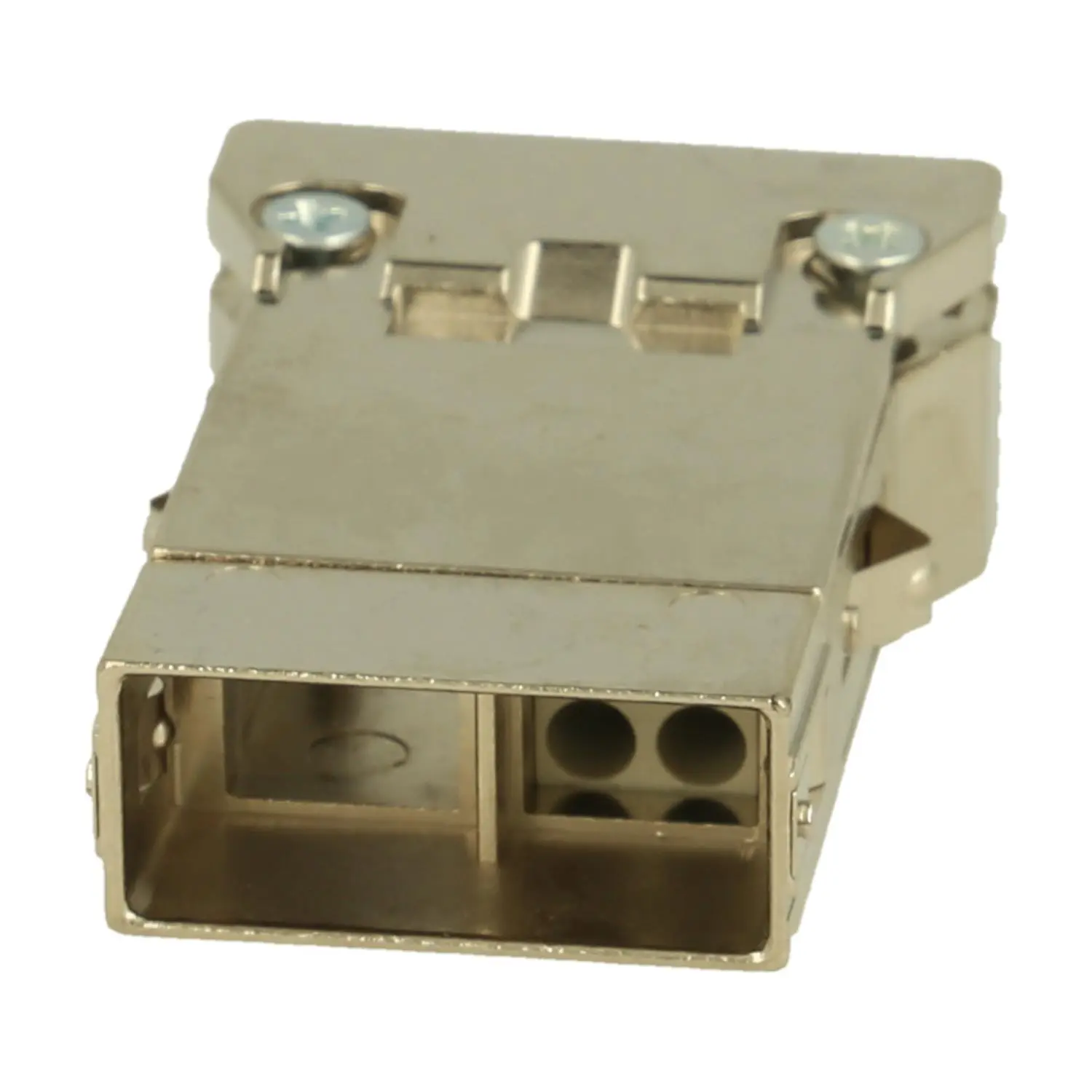 Produktfoto 1 von 09142083017 HARTING Han HMC MegaBit Modul für 2 Kabel + Schirm GND Stifteinsatz (M) Crimpanschluss, 8-polig+Schirmung 50V, 10A