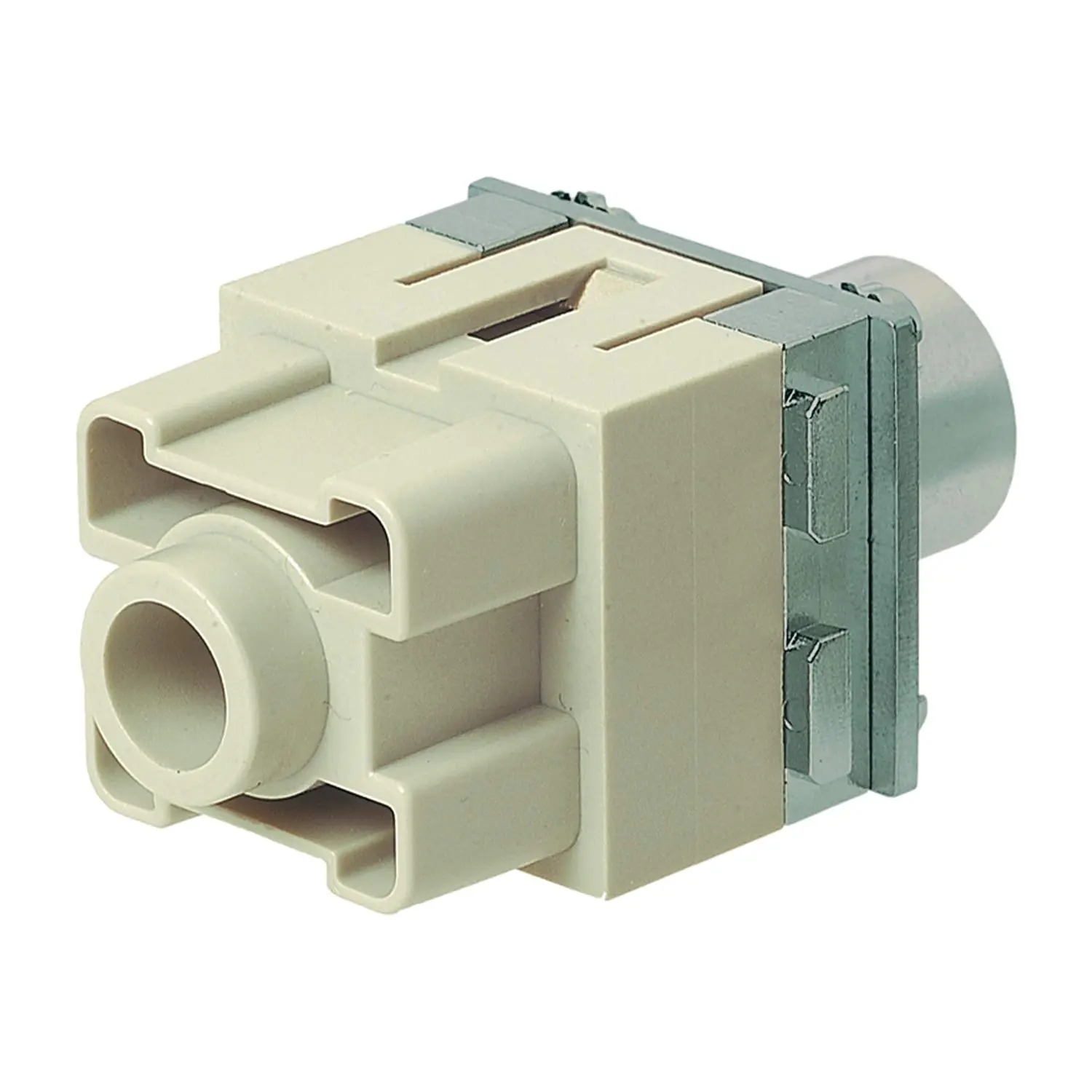Produktfoto 1 von 09140012761 HARTING Han 200 Ampere Modul Buchseneinsatz (F) Axialschraubanschluss, 1-polig 500V, 200A