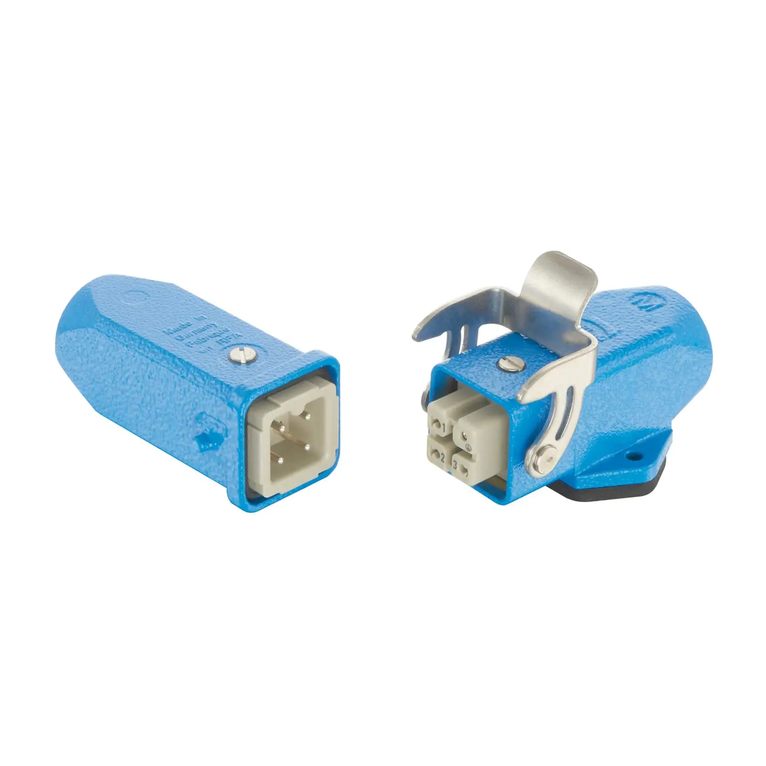 Produktfoto 1 von 10360030008 HARTING Han EX Komplettset 3A Sockel- und Tüllengehäuse gerade, 1xM20