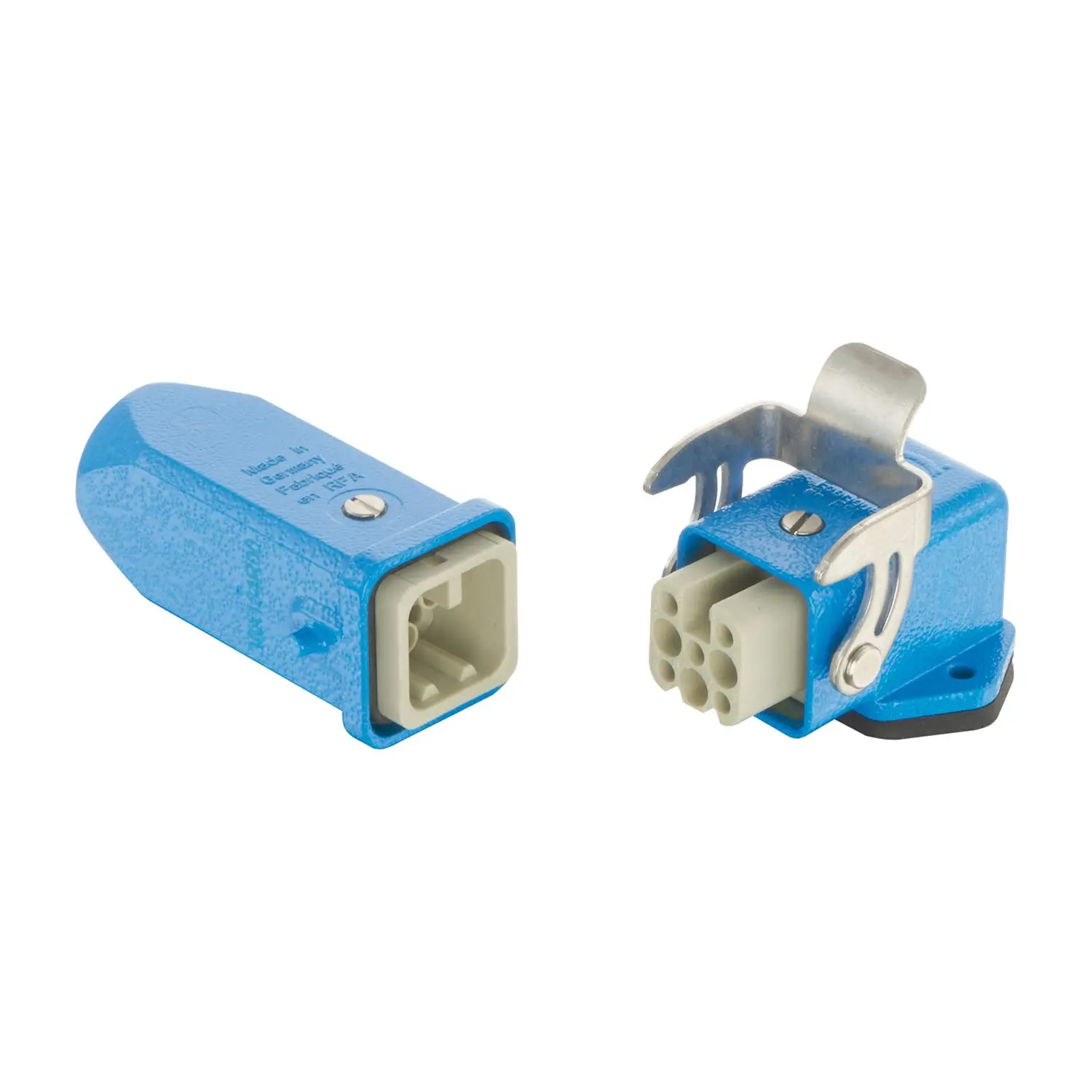Produktfoto 1 von 10360080010 HARTING Han EX Komplettset 8D Anbaugeh. gewink. und Tüllengeh. gerade, 1xM20